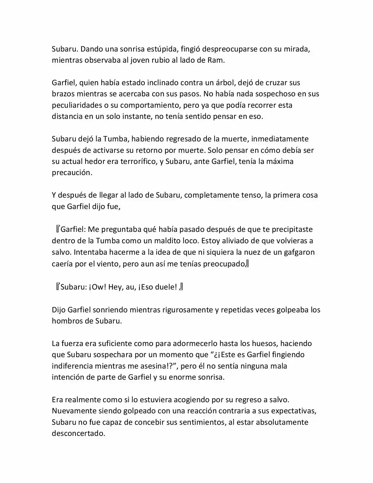 Re:Zero Kara Hajimeru Isekai Seikatsu (Novela) - Capítulo 57 - Página 15 - LectorTMOo