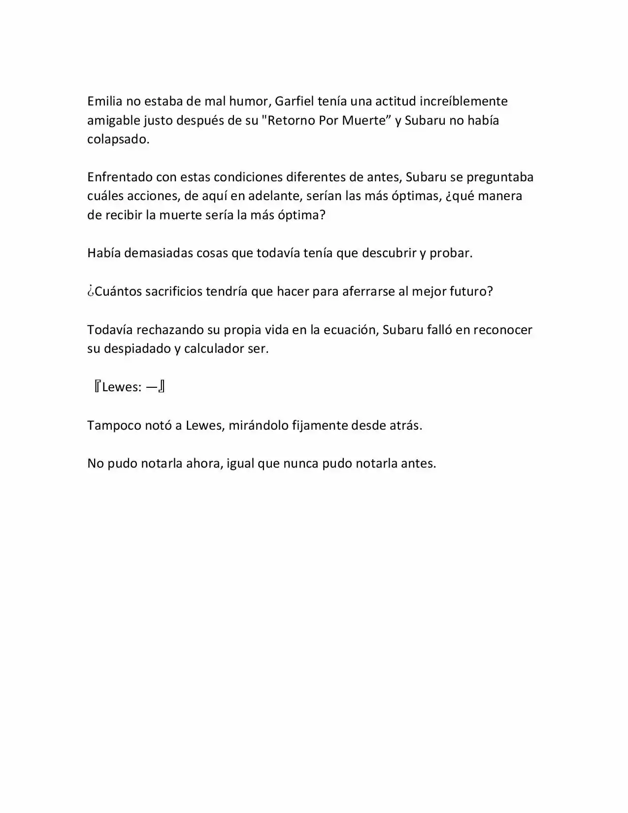 Re:Zero Kara Hajimeru Isekai Seikatsu (Novela) - Capítulo 57 - Página 17 - LectorTMOo