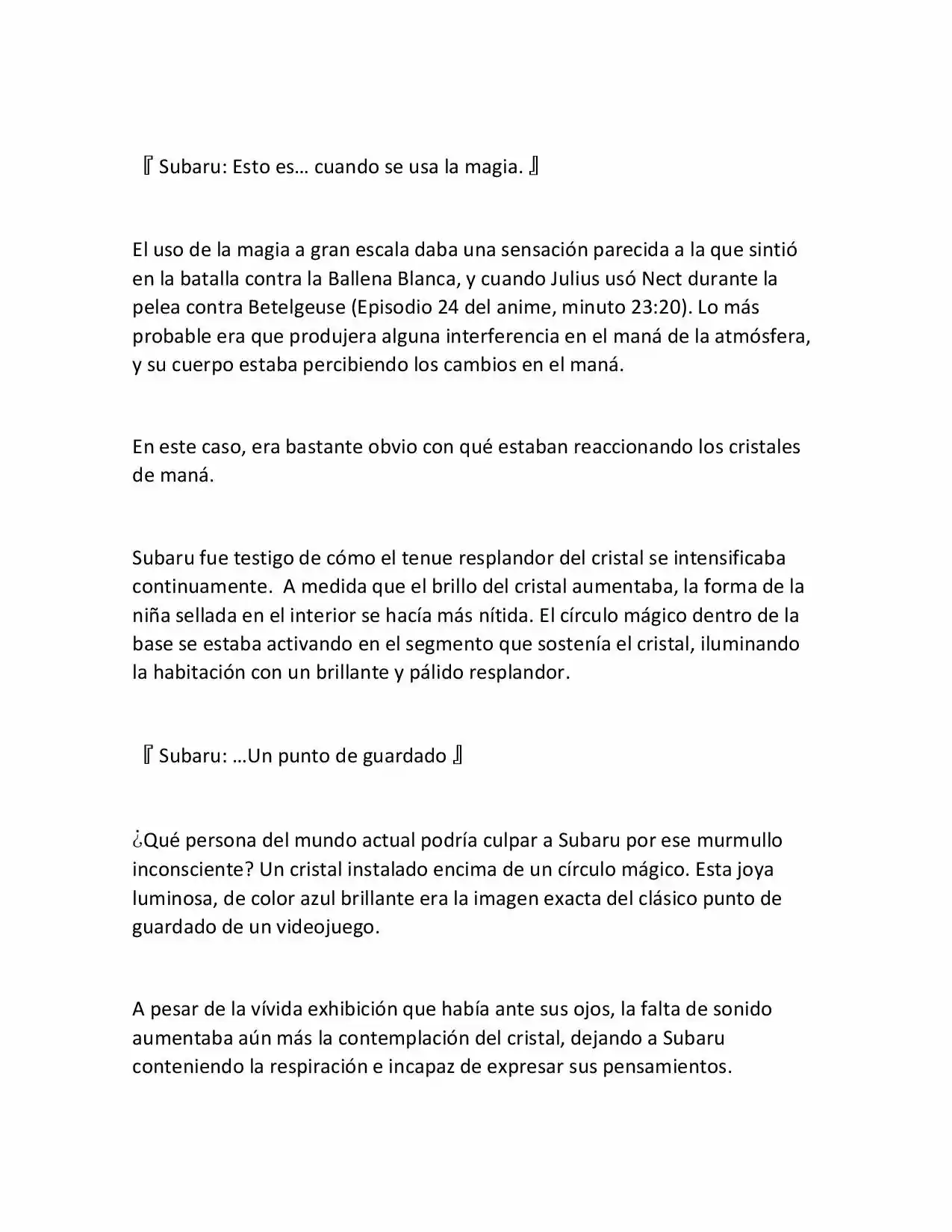 Re:Zero Kara Hajimeru Isekai Seikatsu (Novela) - Capítulo 60 - Página 9 - LectorTMOo