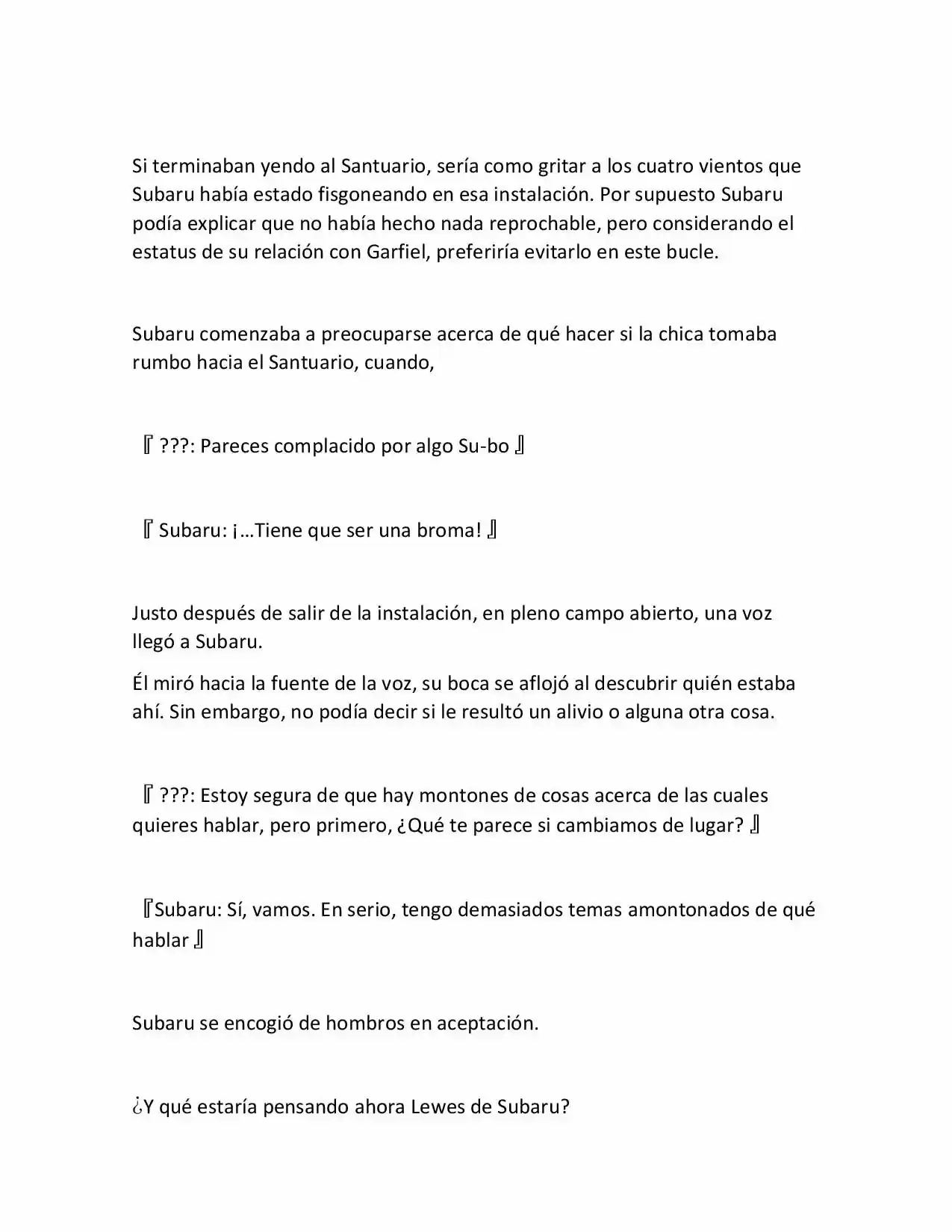 Re:Zero Kara Hajimeru Isekai Seikatsu (Novela) - Capítulo 60 - Página 17 - LectorTMOo