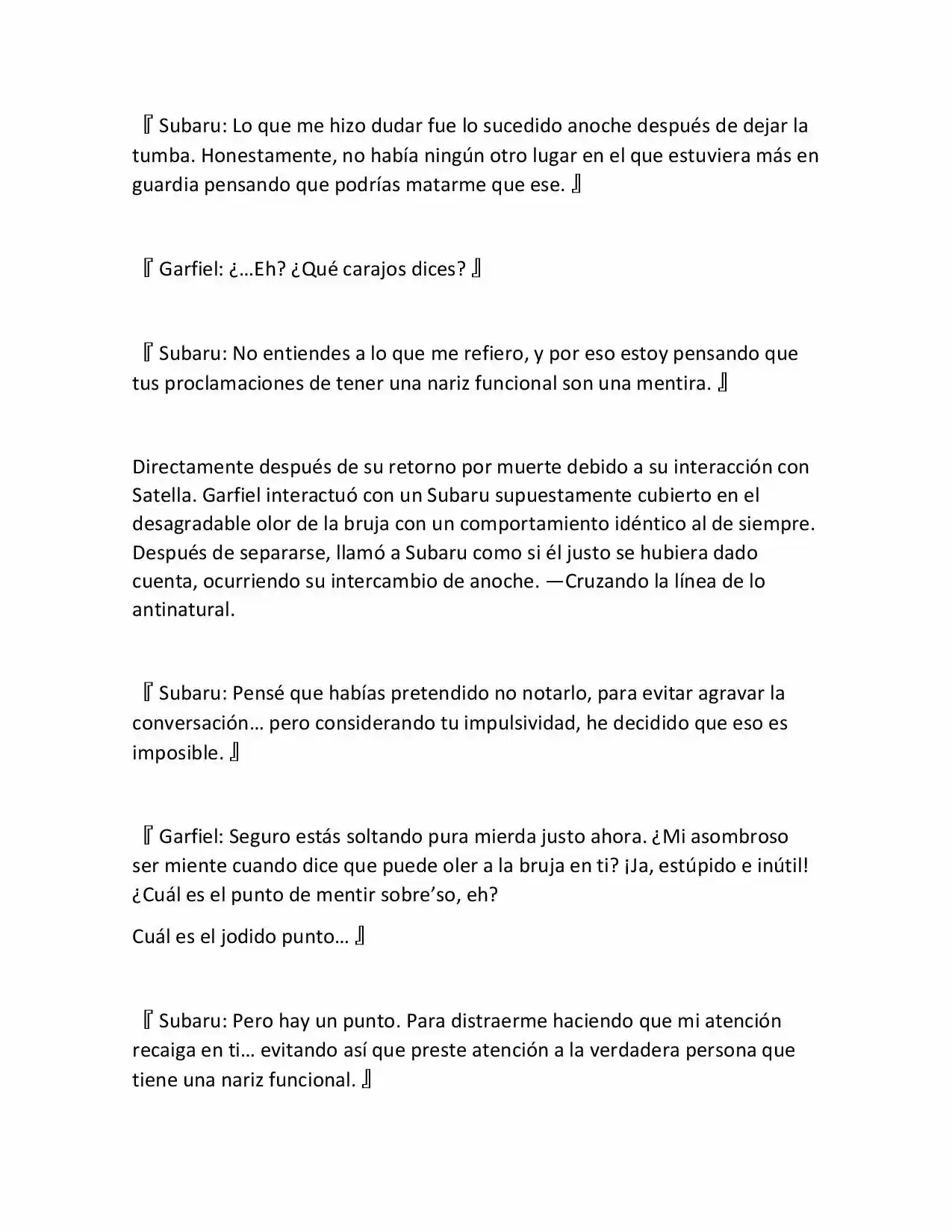Re:Zero Kara Hajimeru Isekai Seikatsu (Novela) - Capítulo 63 - Página 13 - LectorTMOo