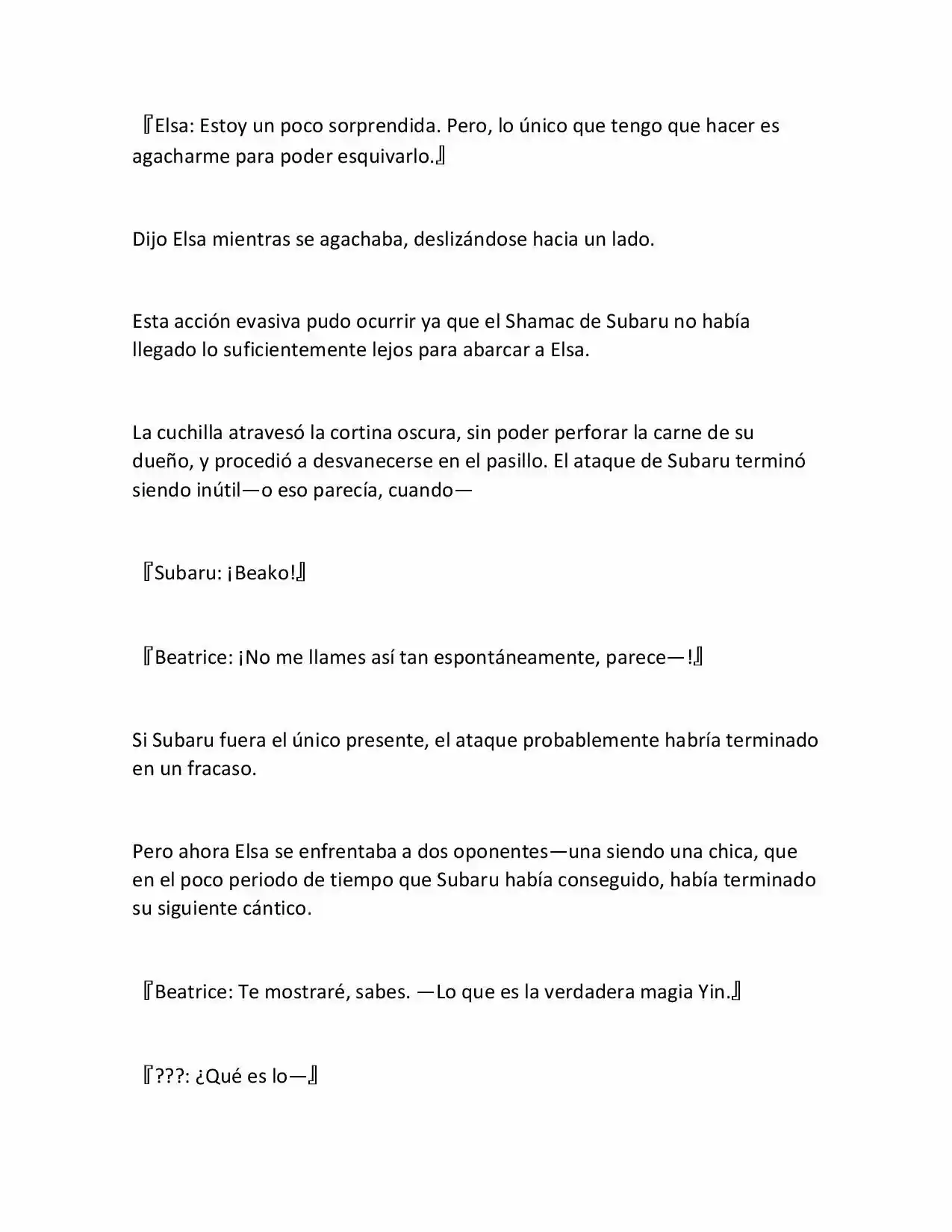 Re:Zero Kara Hajimeru Isekai Seikatsu (Novela) - Capítulo 68 - Página 5 - LectorTMOo