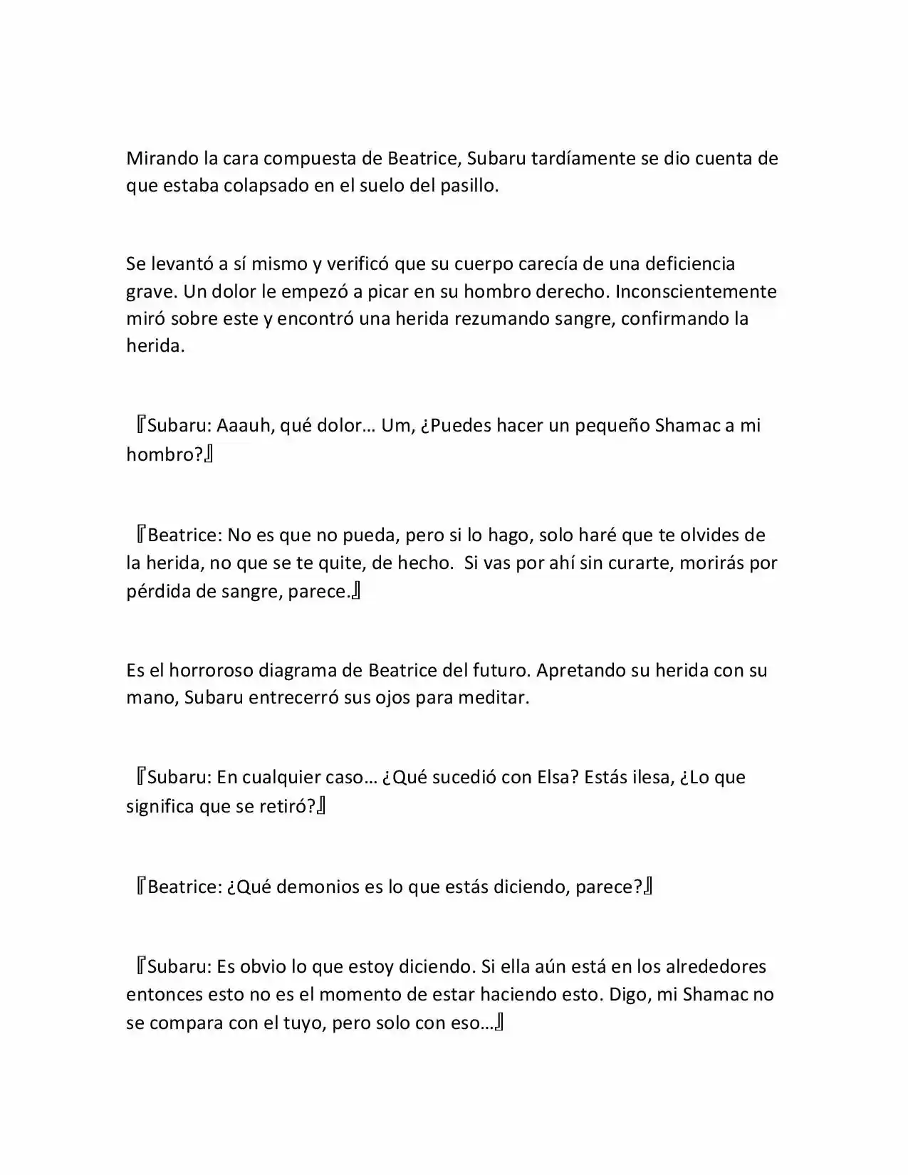 Re:Zero Kara Hajimeru Isekai Seikatsu (Novela) - Capítulo 68 - Página 9 - LectorTMOo