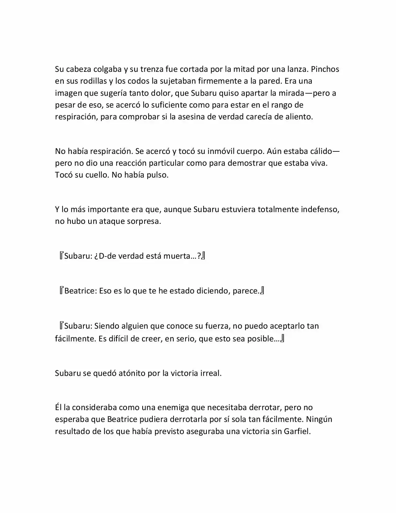 Re:Zero Kara Hajimeru Isekai Seikatsu (Novela) - Capítulo 68 - Página 12 - LectorTMOo