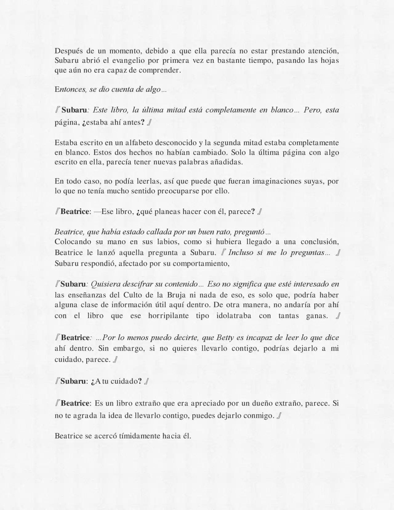 Re:Zero Kara Hajimeru Isekai Seikatsu Official Anthology - Capítulo 7 - Página 9 - LectorTMOo