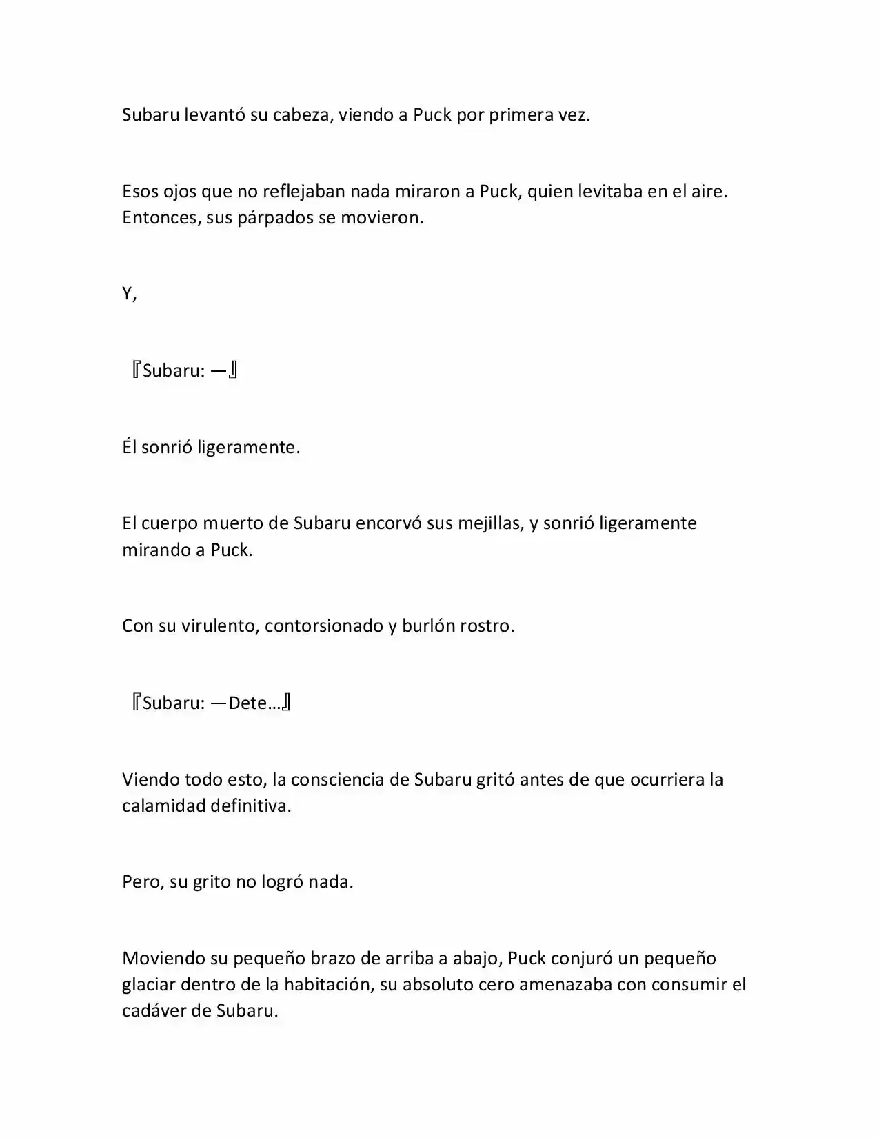 Re:Zero Kara Hajimeru Isekai Seikatsu (Novela) - Capítulo 75 - Página 11 - LectorTMOo