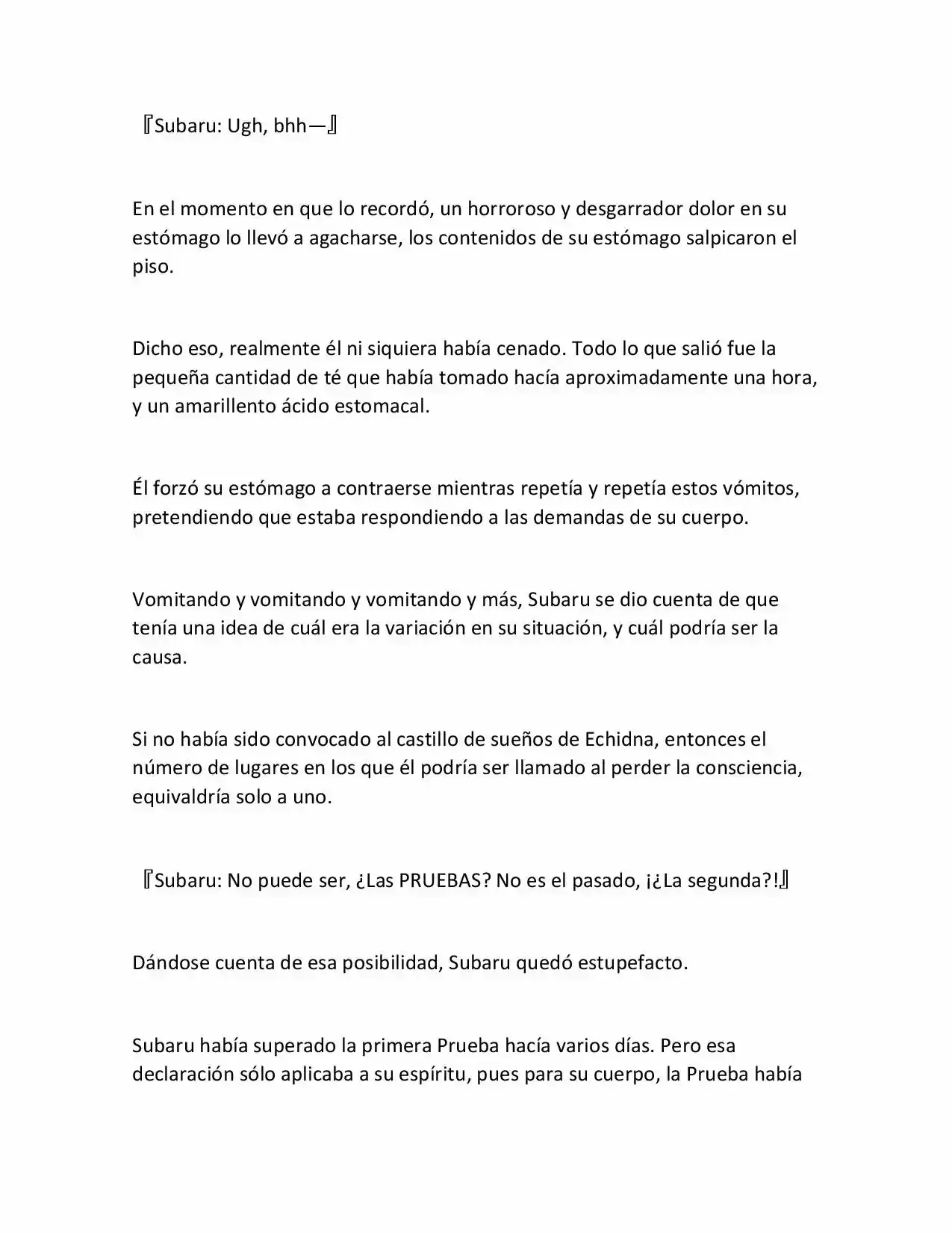 Re:Zero Kara Hajimeru Isekai Seikatsu (Novela) - Capítulo 75 - Página 14 - LectorTMOo