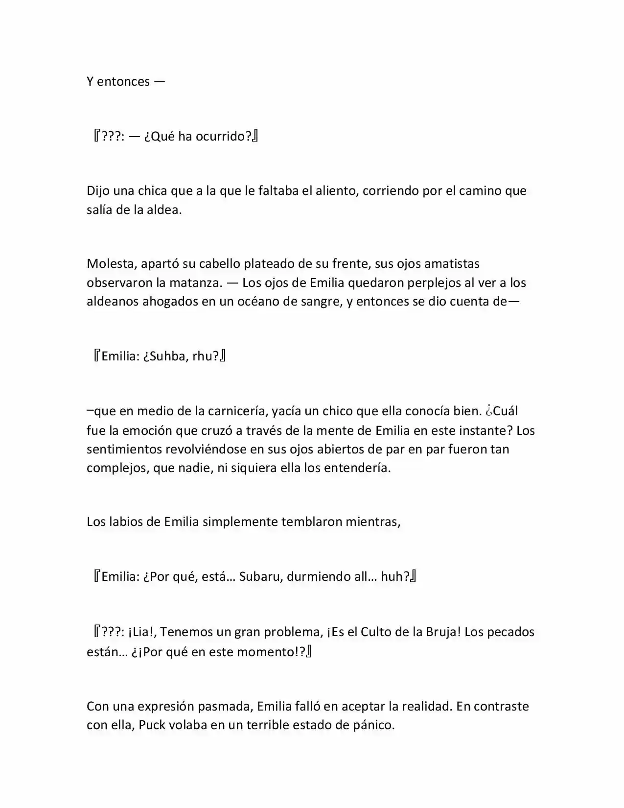 Re:Zero Kara Hajimeru Isekai Seikatsu (Novela) - Capítulo 78 - Página 13 - LectorTMOo