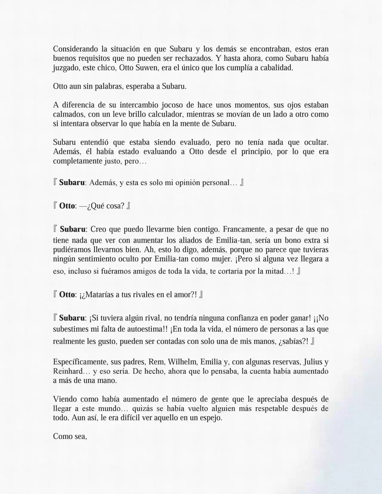 Re:Zero Kara Hajimeru Isekai Seikatsu Official Anthology - Capítulo 9 - Página 8 - LectorTMOo
