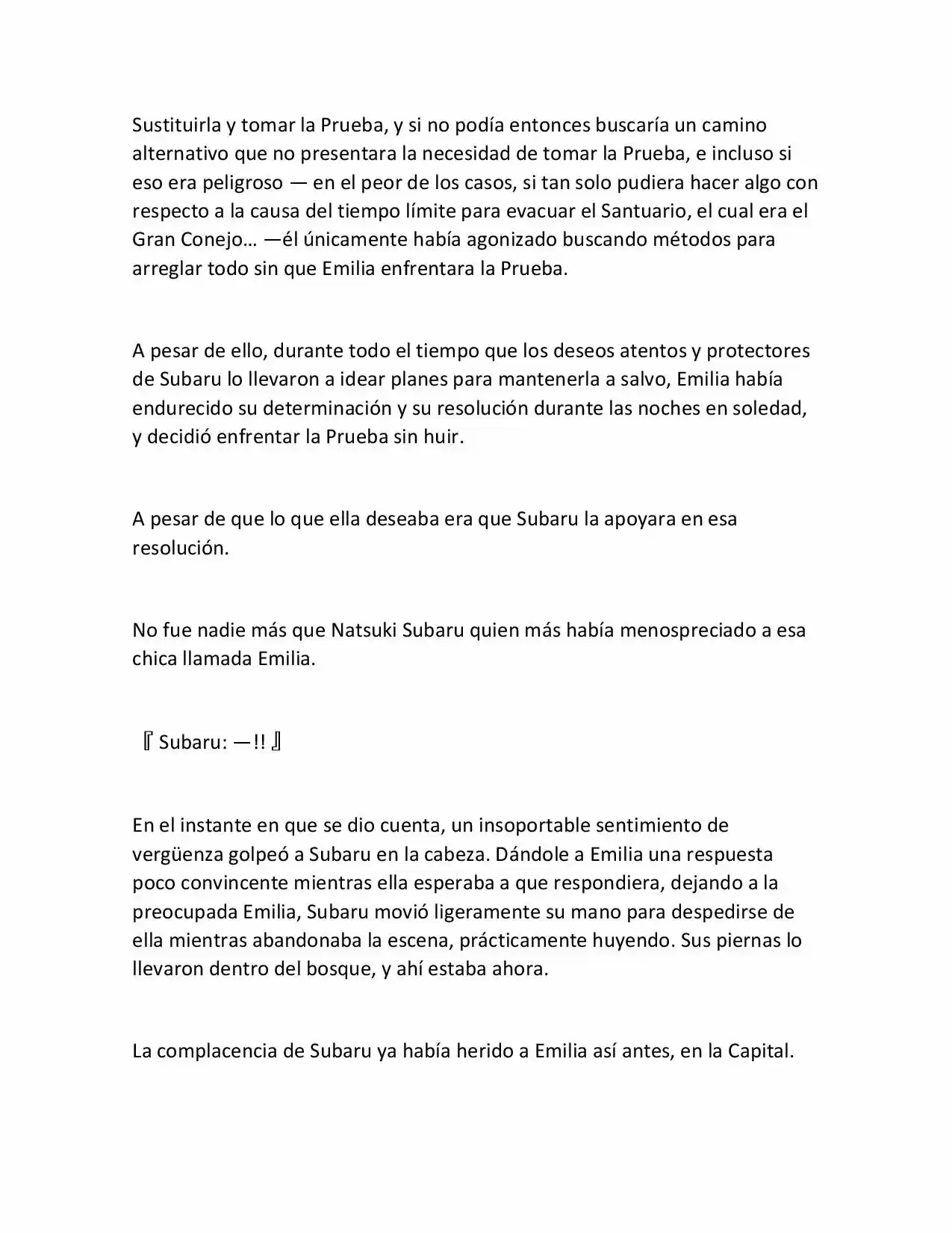 Re:Zero Kara Hajimeru Isekai Seikatsu (Novela) - Capítulo 92 - Página 7 - LectorTMOo