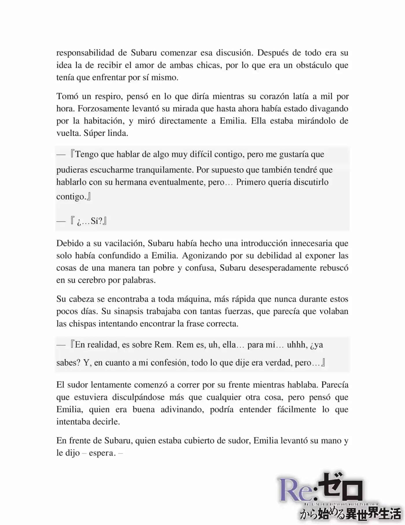 Re:Zero Kara Hajimeru Isekai Seikatsu (Novela) - Capítulo 1 - Página 8 - LectorTMOo