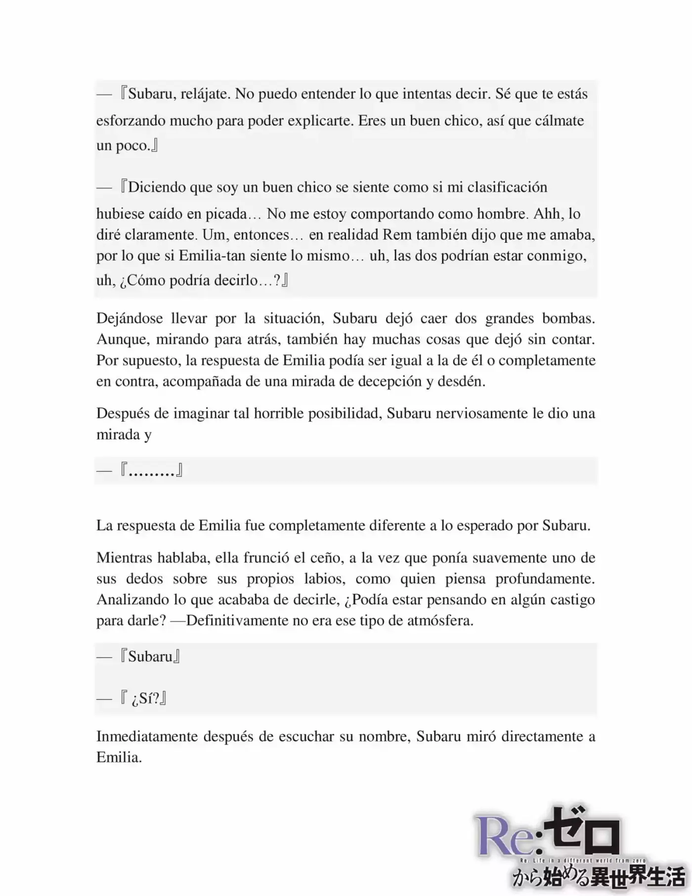 Re:Zero Kara Hajimeru Isekai Seikatsu (Novela) - Capítulo 1 - Página 9 - LectorTMOo