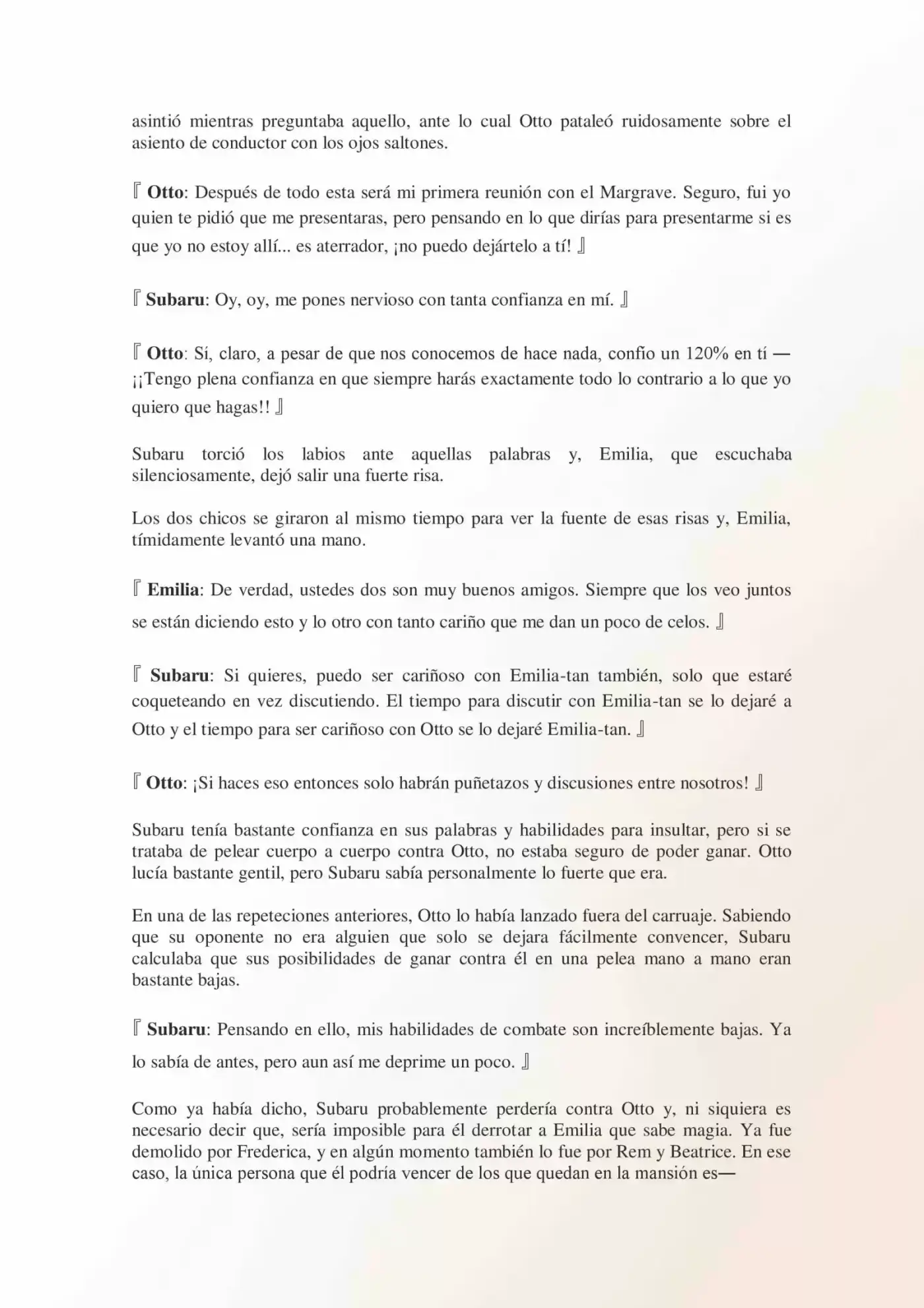 Re:Zero Kara Hajimeru Isekai Seikatsu (Novela) - Capítulo 10 - Página 4 - LectorTMOo