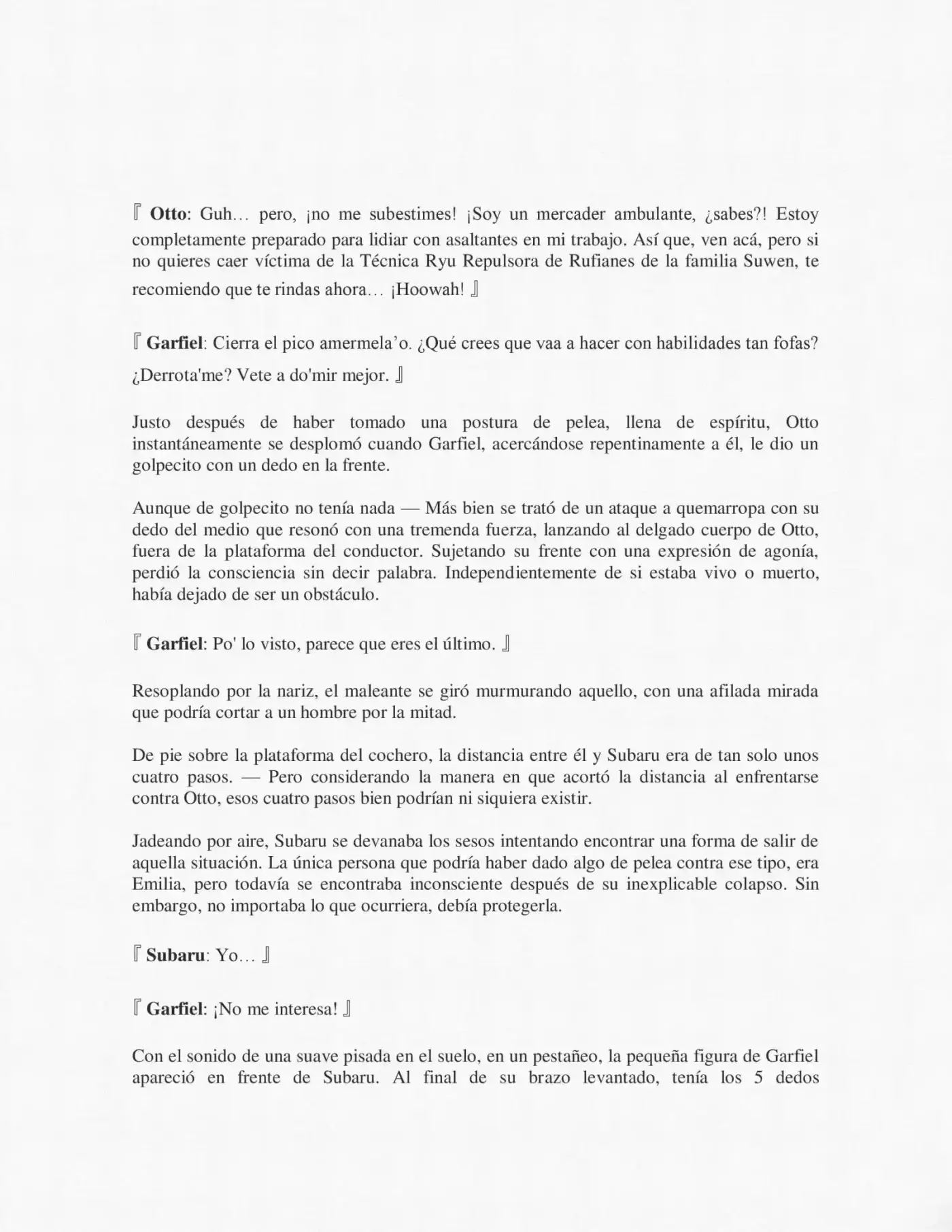 Re:Zero Kara Hajimeru Isekai Seikatsu (Novela) - Capítulo 11 - Página 6 - LectorTMOo