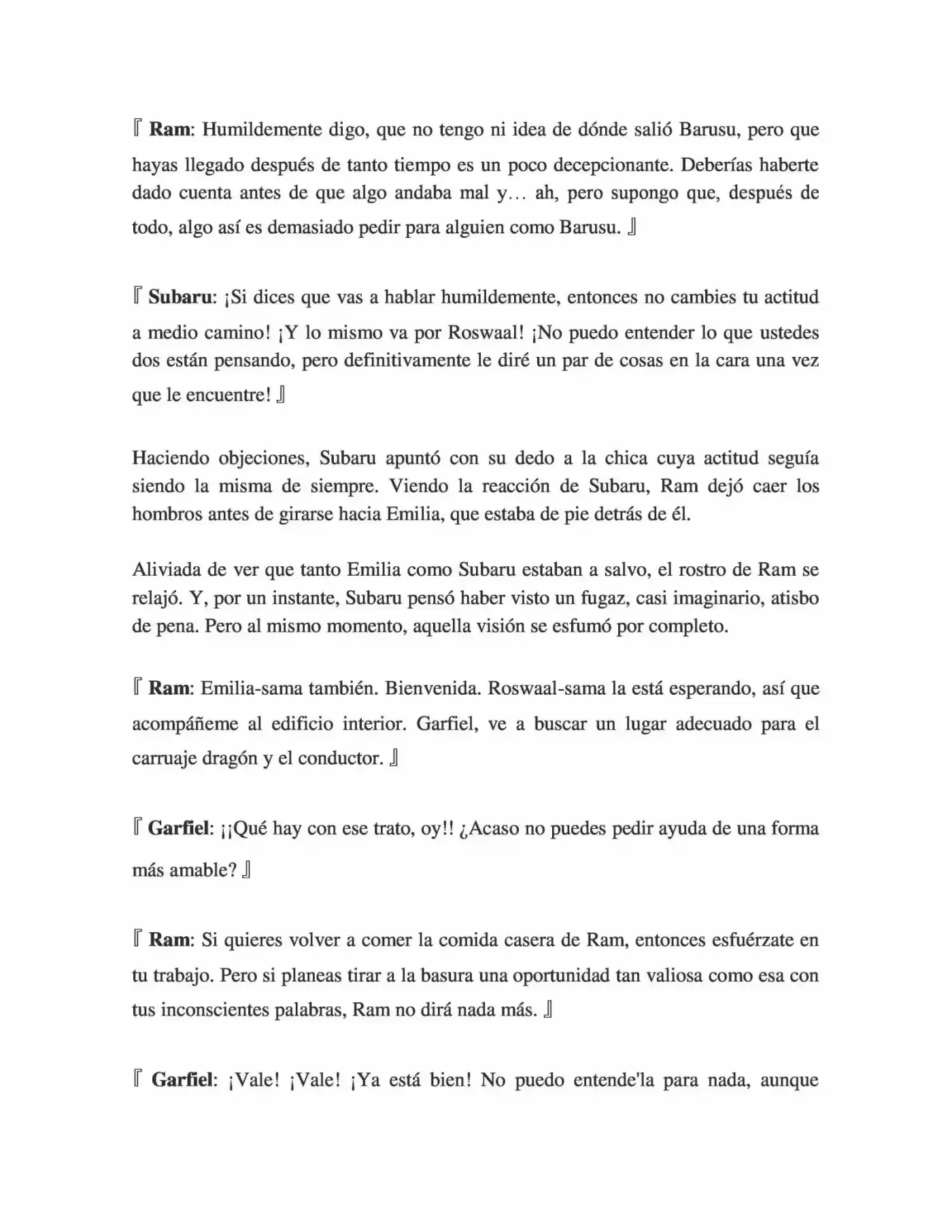Re:Zero Kara Hajimeru Isekai Seikatsu (Novela) - Capítulo 12 - Página 11 - LectorTMOo