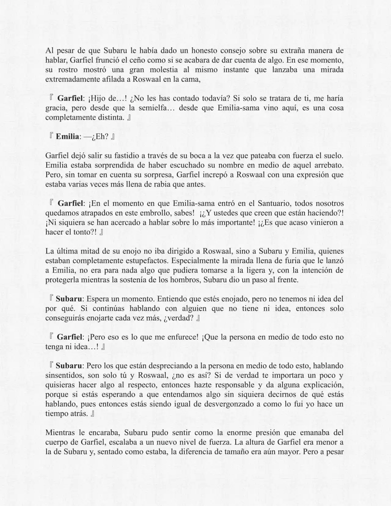 Re:Zero Kara Hajimeru Isekai Seikatsu (Novela) - Capítulo 13 - Página 8 - LectorTMOo