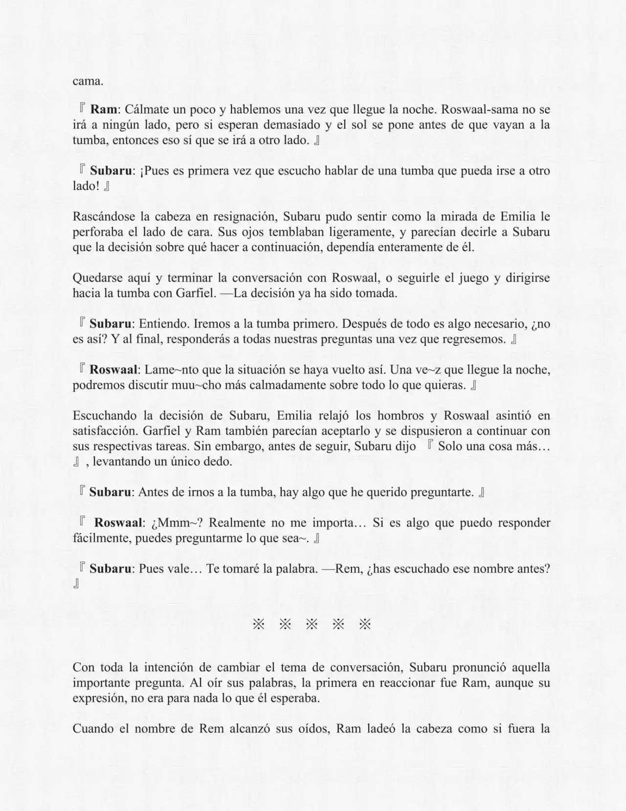 Re:Zero Kara Hajimeru Isekai Seikatsu (Novela) - Capítulo 13 - Página 14 - LectorTMOo