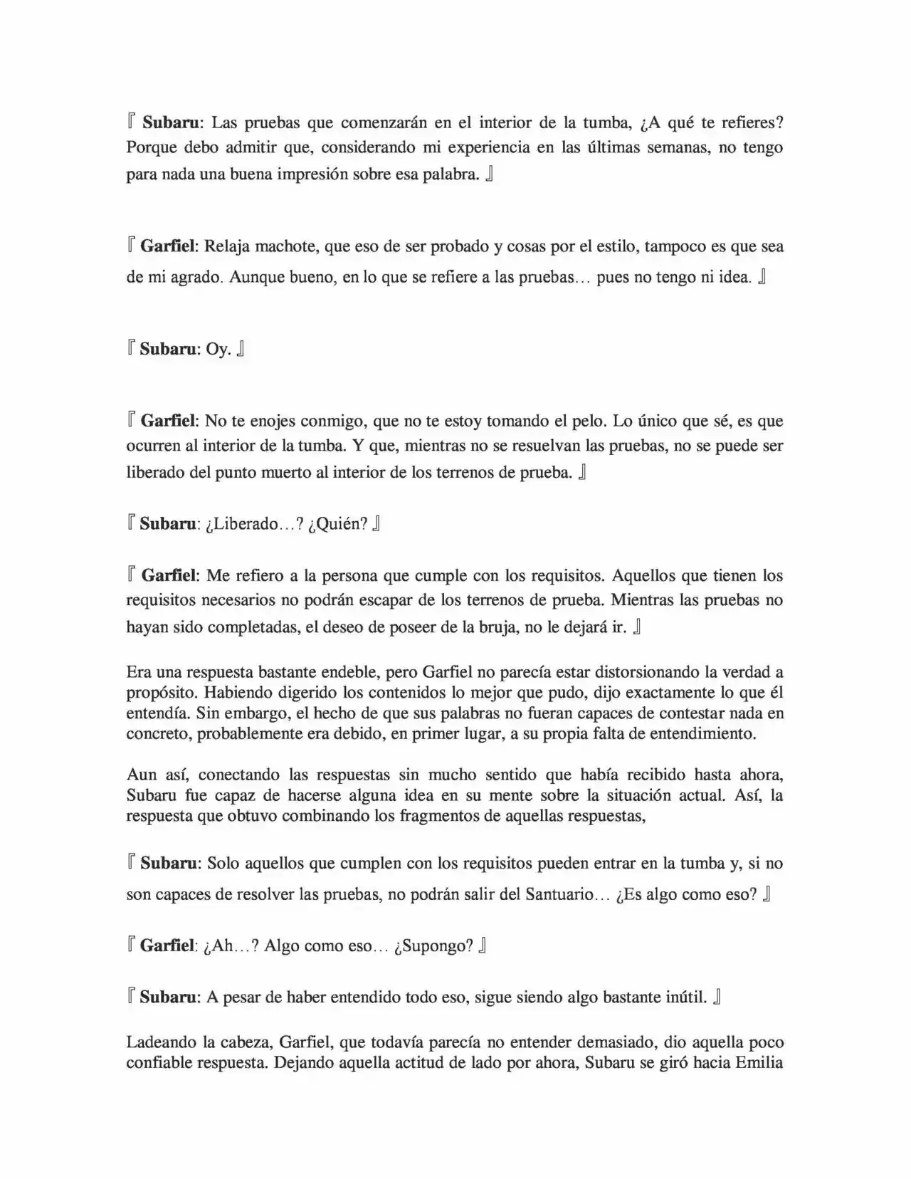 Re:Zero Kara Hajimeru Isekai Seikatsu (Novela) - Capítulo 15 - Página 4 - LectorTMOo