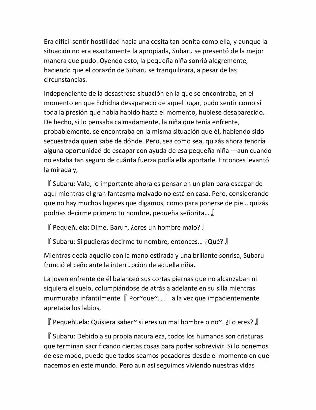 Re:Zero Kara Hajimeru Isekai Seikatsu (Novela) - Capítulo 16 - Página 4 - LectorTMOo