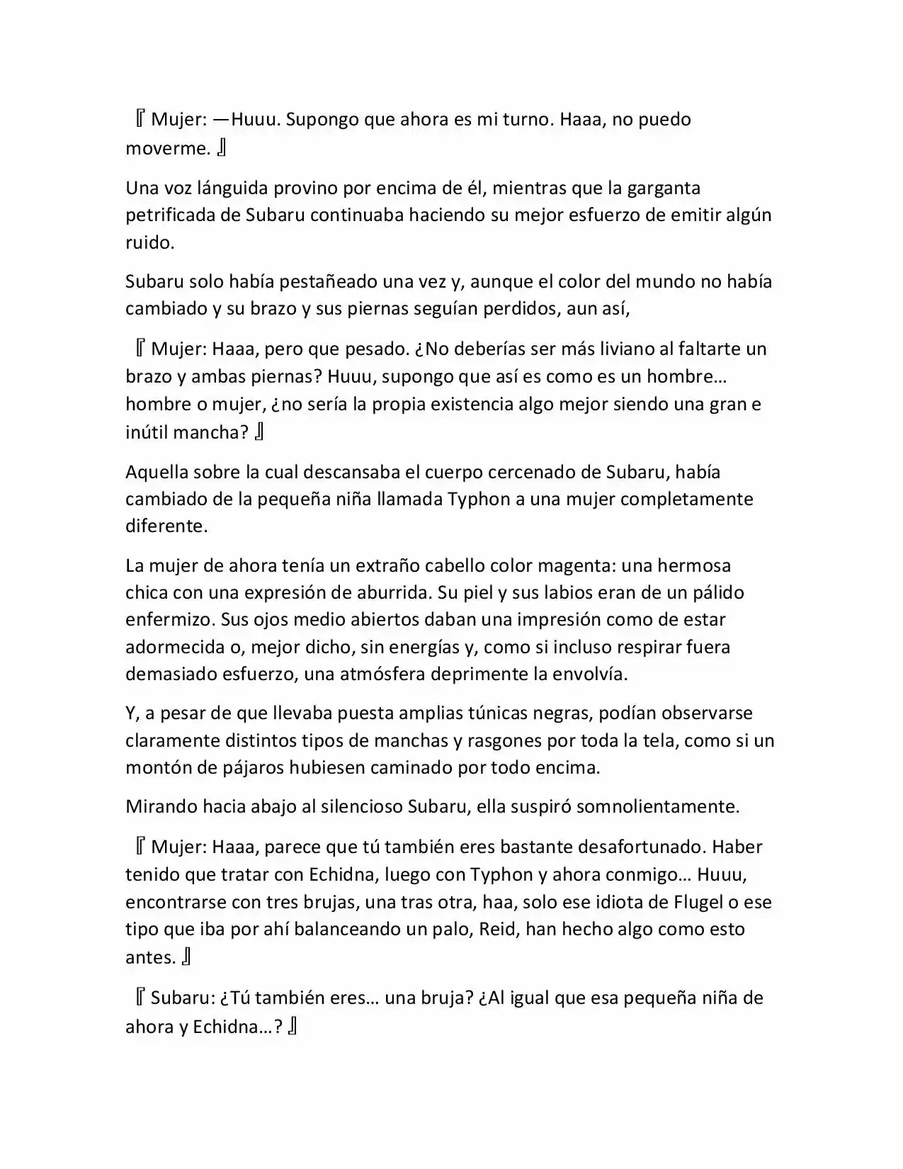 Re:Zero Kara Hajimeru Isekai Seikatsu (Novela) - Capítulo 16 - Página 8 - LectorTMOo