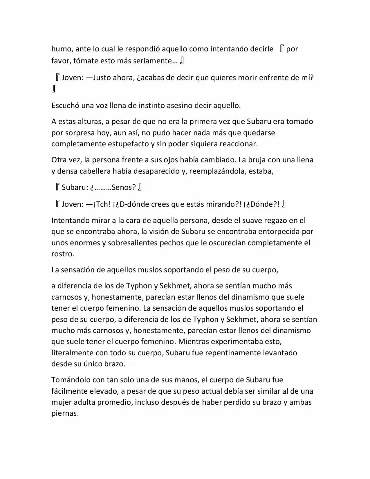 Re:Zero Kara Hajimeru Isekai Seikatsu (Novela) - Capítulo 16 - Página 10 - LectorTMOo