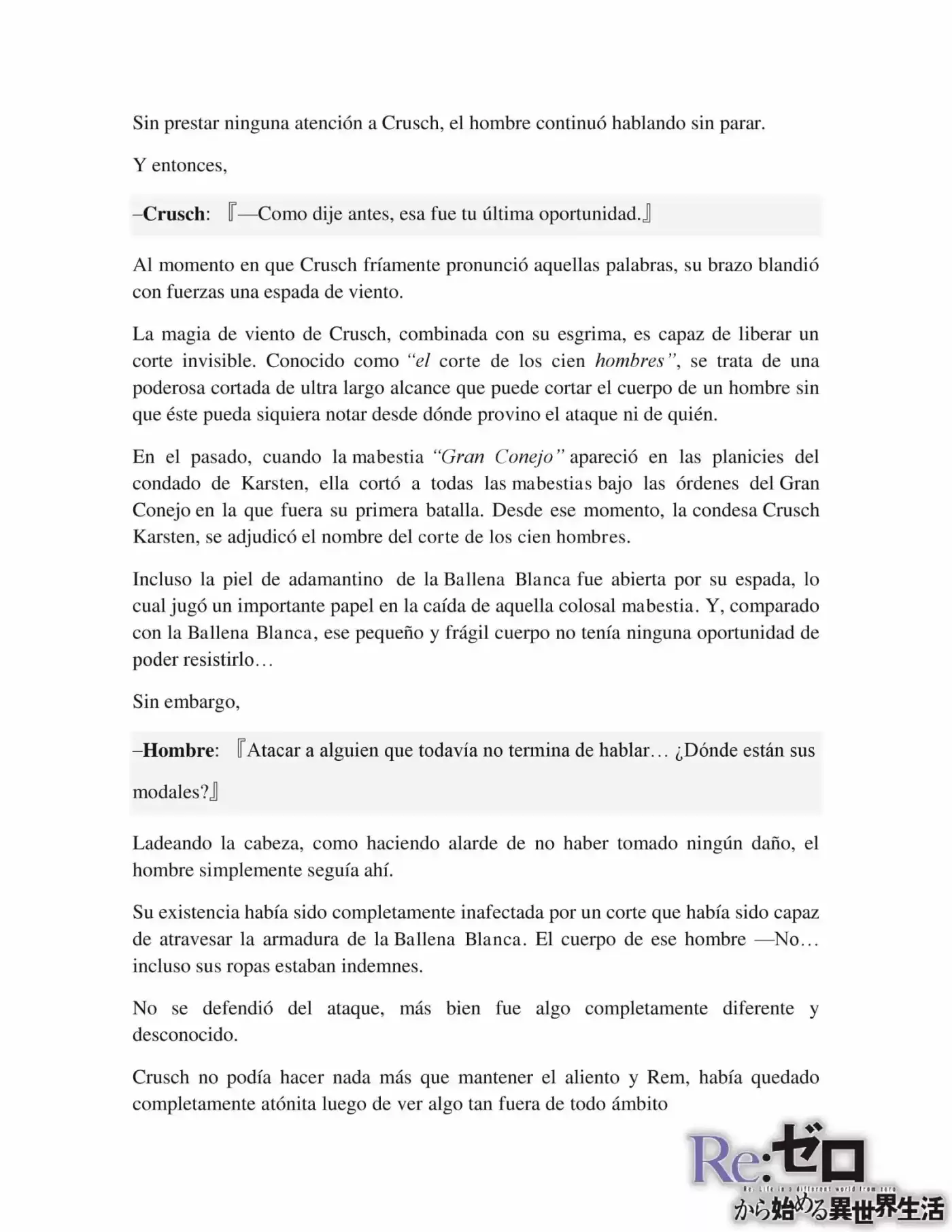 Re:Zero Kara Hajimeru Isekai Seikatsu (Novela) - Capítulo 2 - Página 8 - LectorTMOo