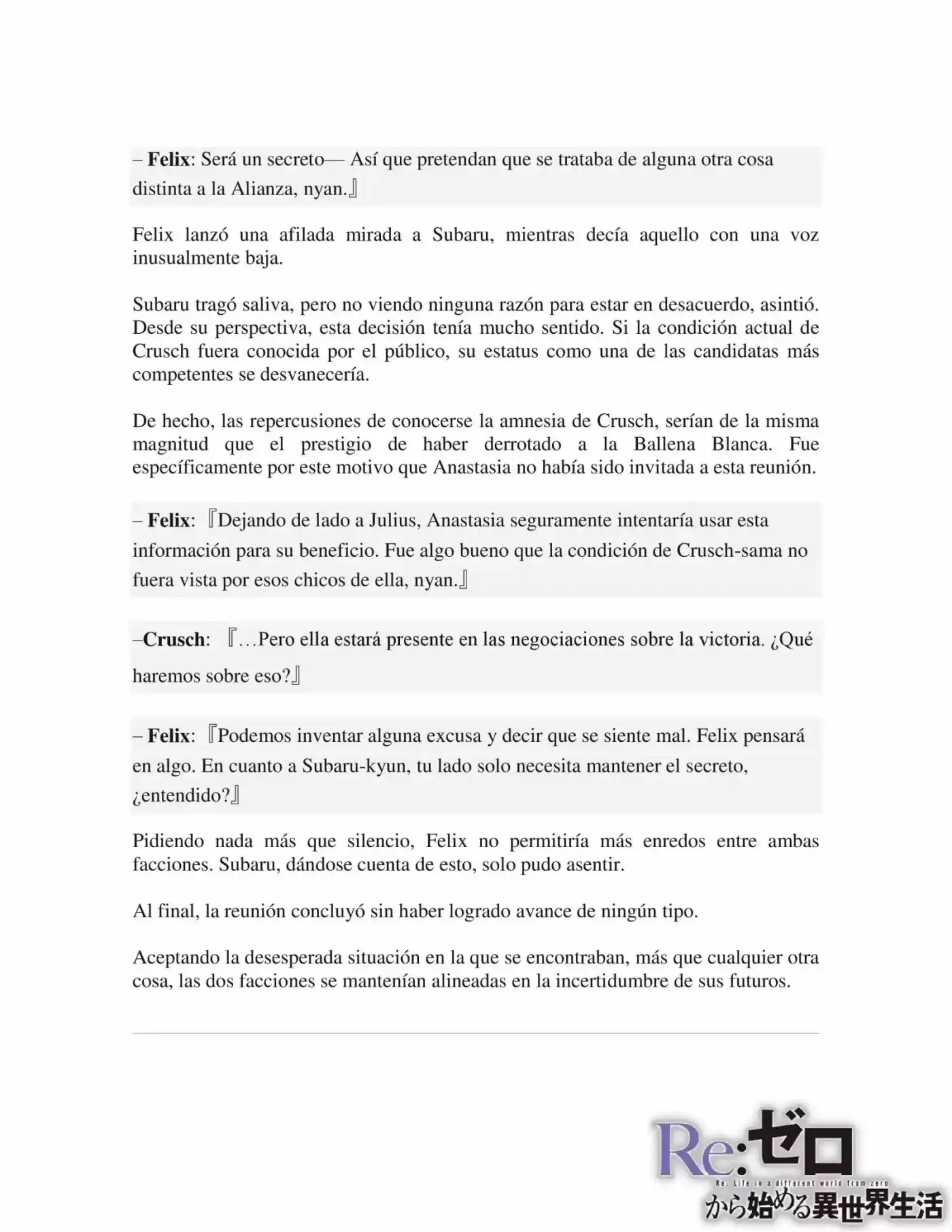 Re:Zero Kara Hajimeru Isekai Seikatsu (Novela) - Capítulo 3 - Página 21 - LectorTMOo