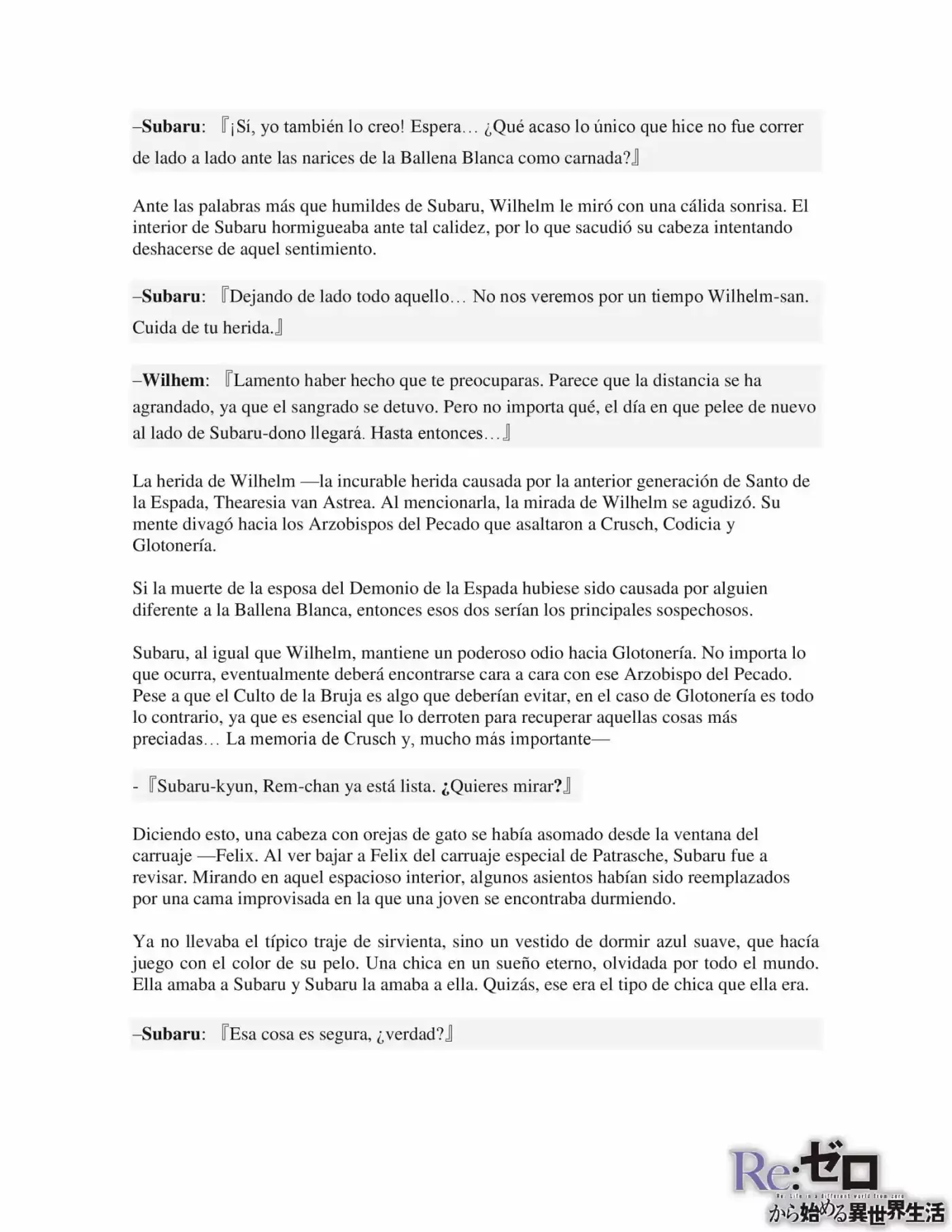Re:Zero Kara Hajimeru Isekai Seikatsu (Novela) - Capítulo 4 - Página 5 - LectorTMOo