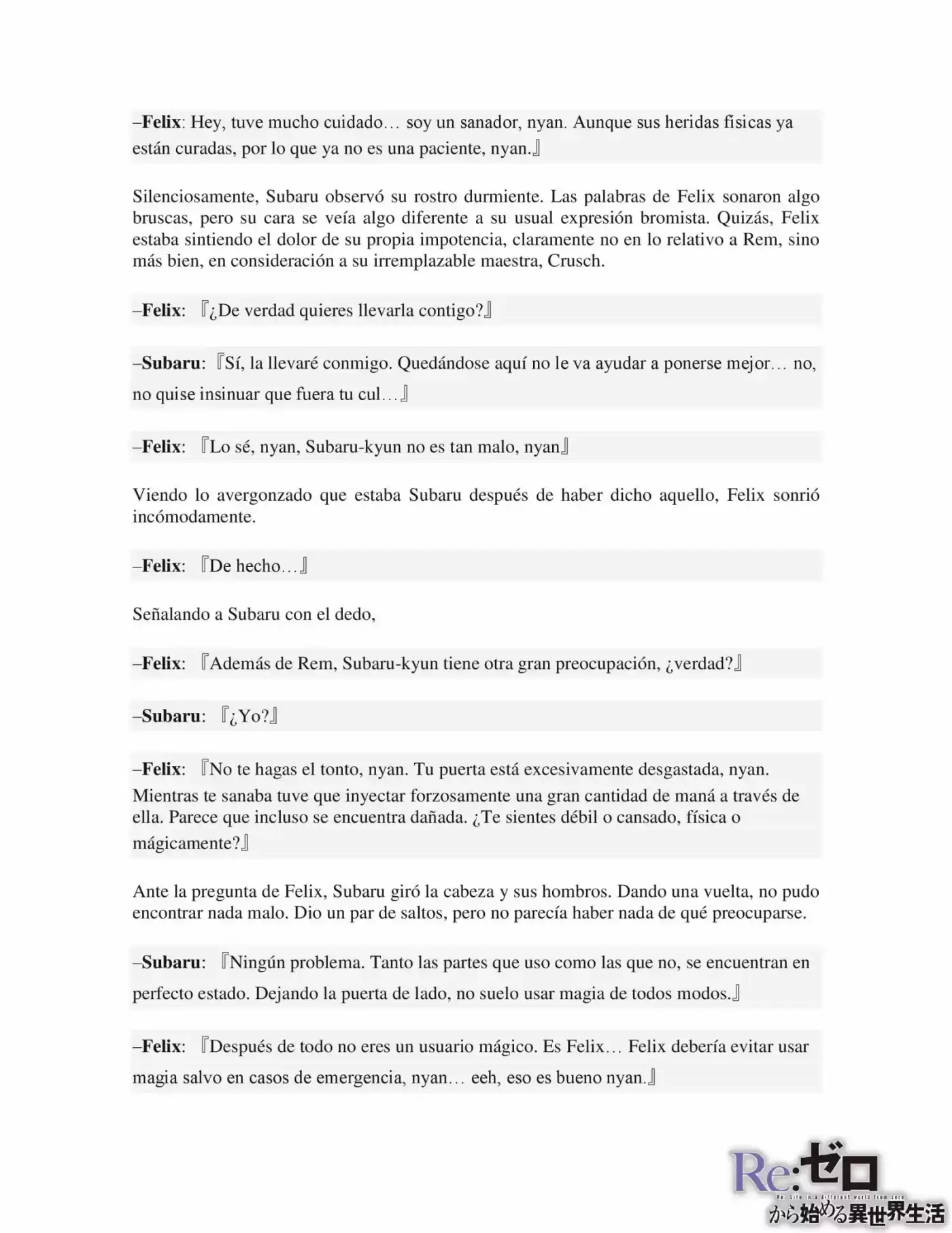 Re:Zero Kara Hajimeru Isekai Seikatsu (Novela) - Capítulo 4 - Página 6 - LectorTMOo