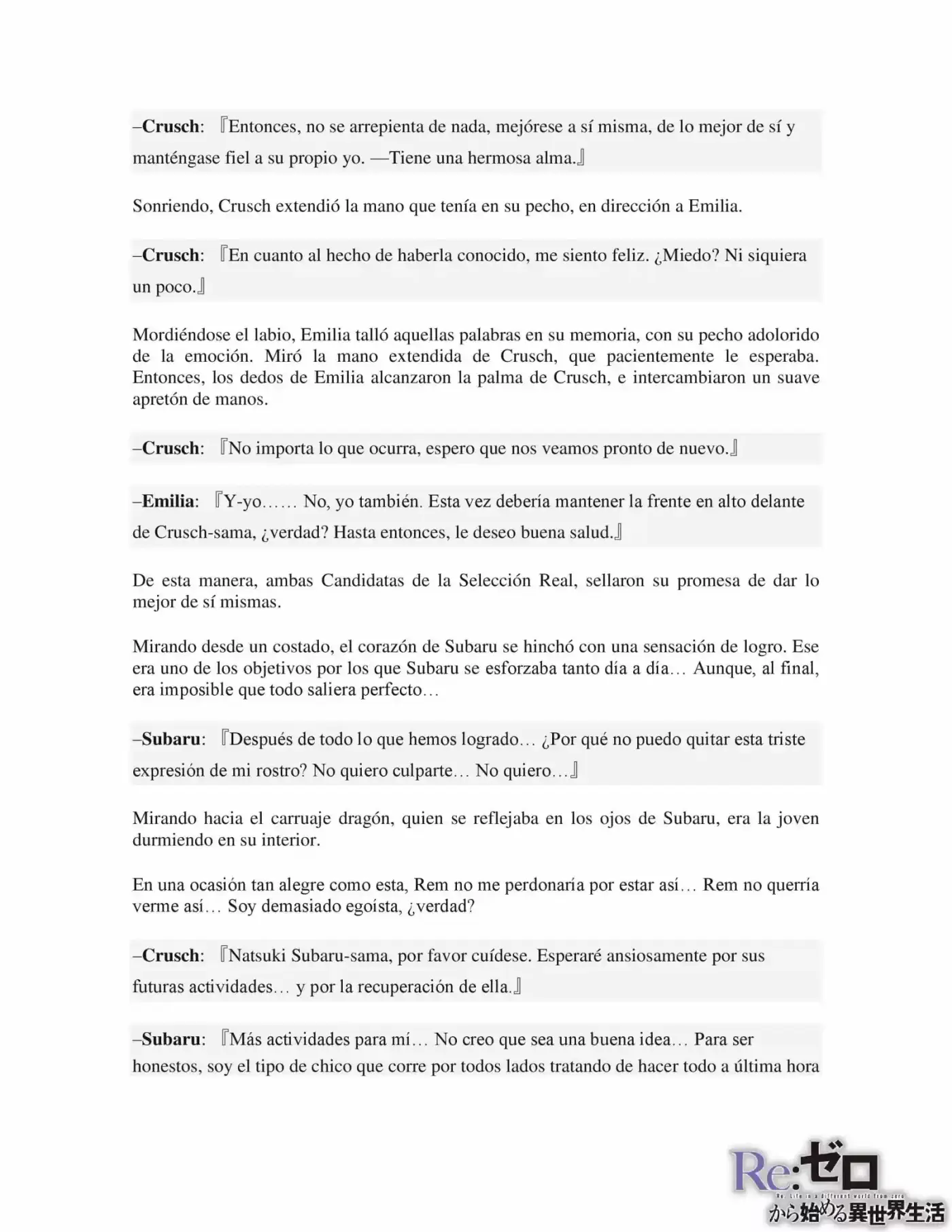 Re:Zero Kara Hajimeru Isekai Seikatsu (Novela) - Capítulo 4 - Página 13 - LectorTMOo