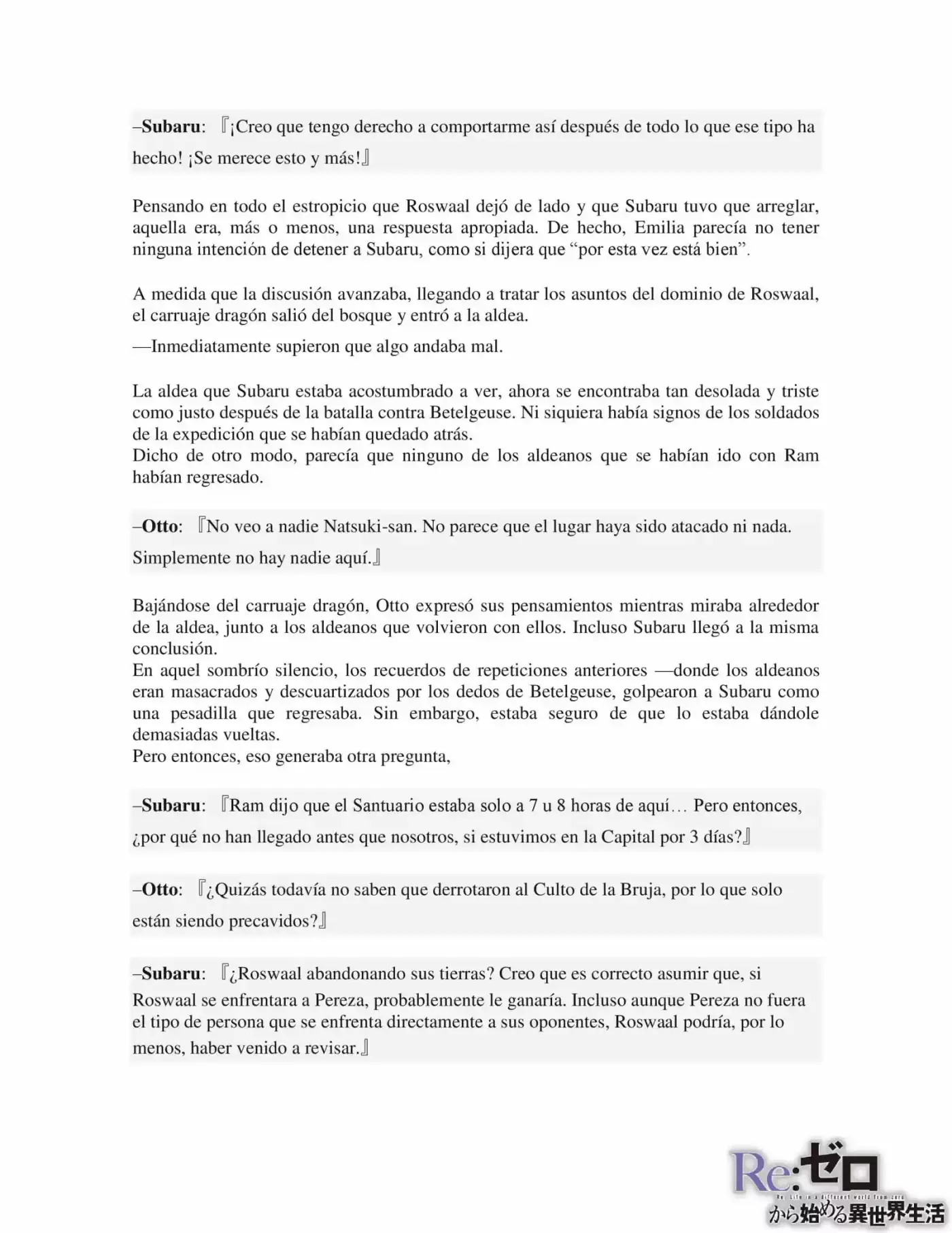 Re:Zero Kara Hajimeru Isekai Seikatsu (Novela) - Capítulo 4 - Página 21 - LectorTMOo