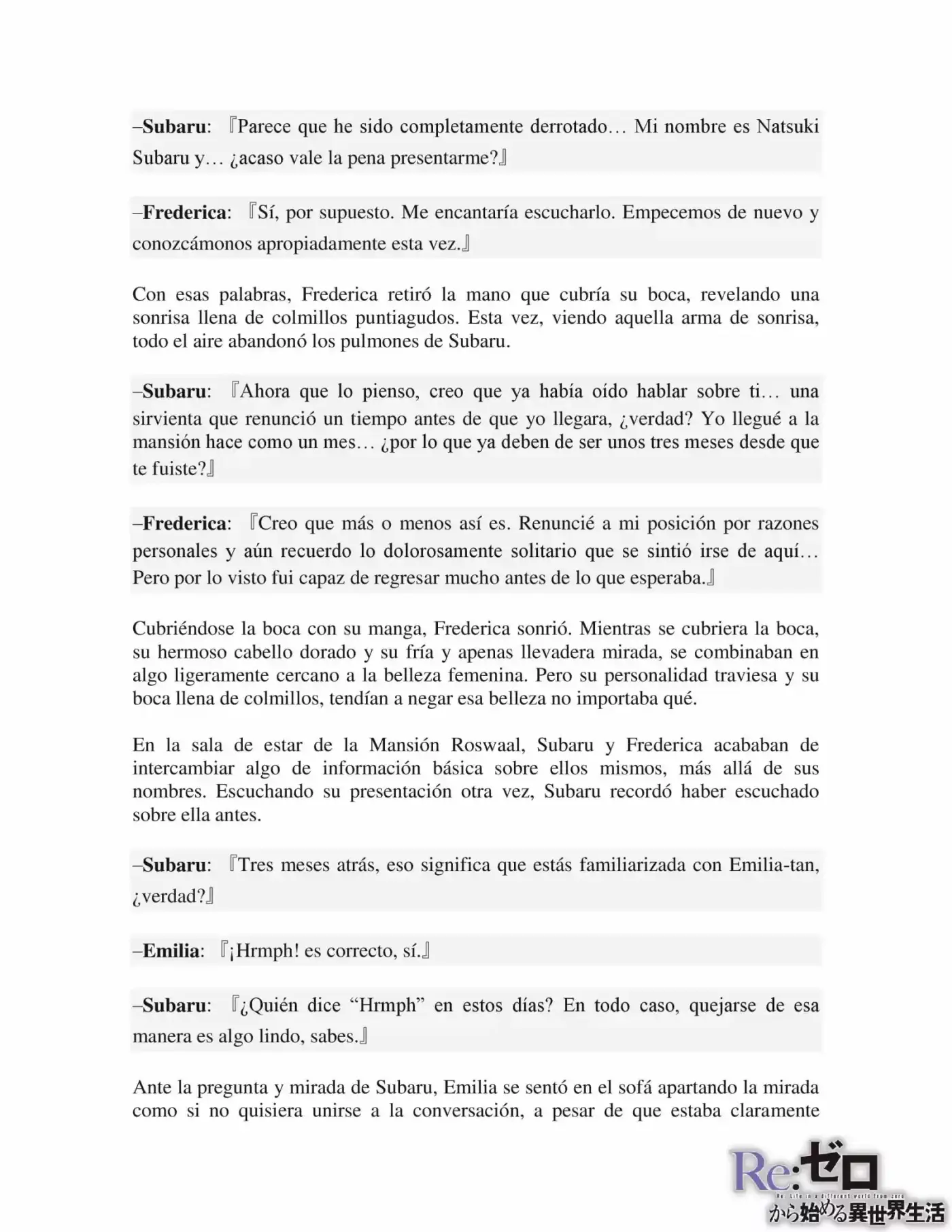 Re:Zero Kara Hajimeru Isekai Seikatsu (Novela) - Capítulo 5 - Página 8 - LectorTMOo