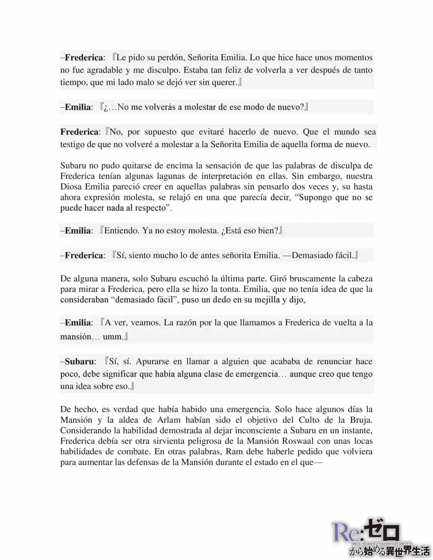 Re:Zero Kara Hajimeru Isekai Seikatsu (Novela) - Capítulo 5 - Página 10 - LectorTMOo