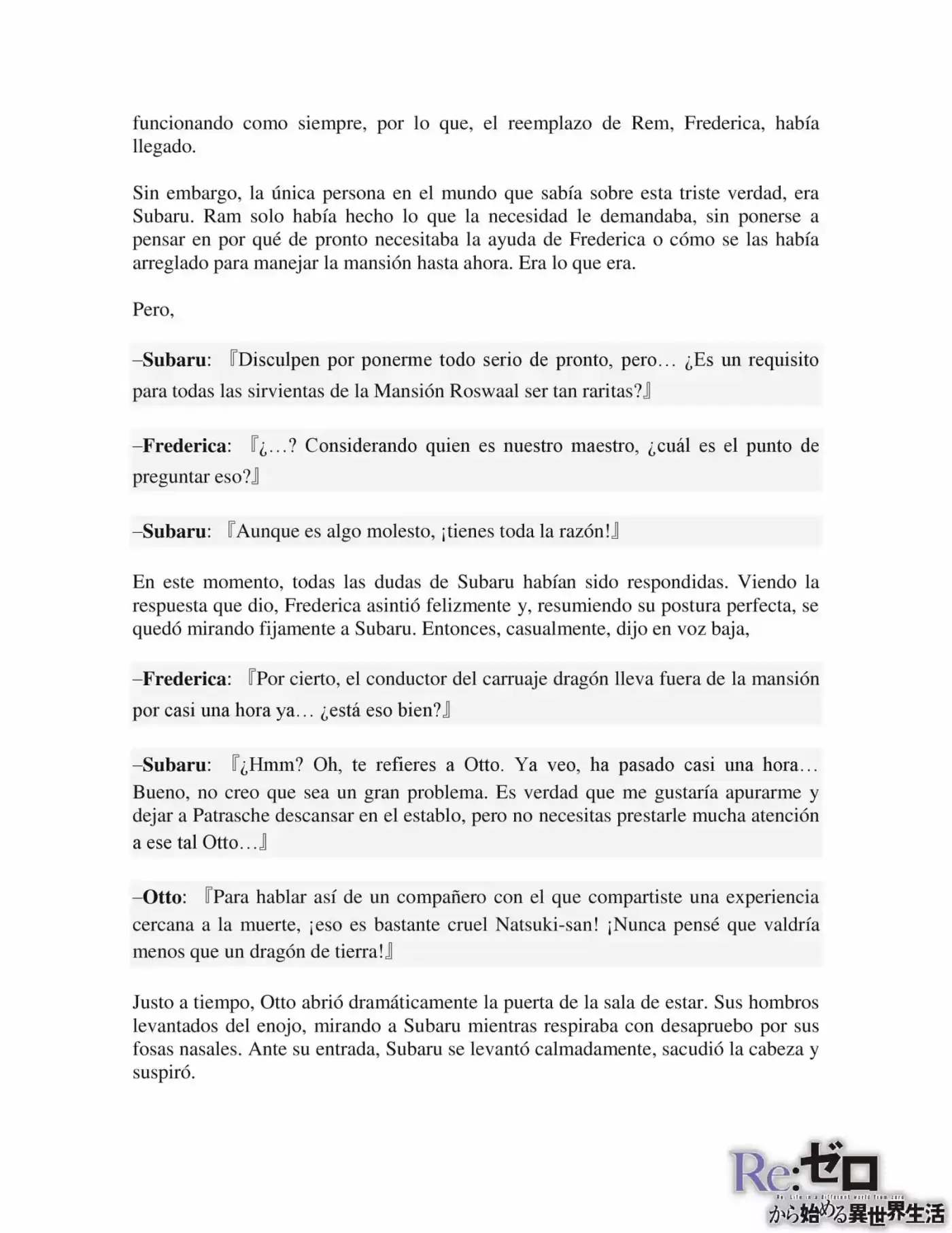 Re:Zero Kara Hajimeru Isekai Seikatsu (Novela) - Capítulo 5 - Página 12 - LectorTMOo