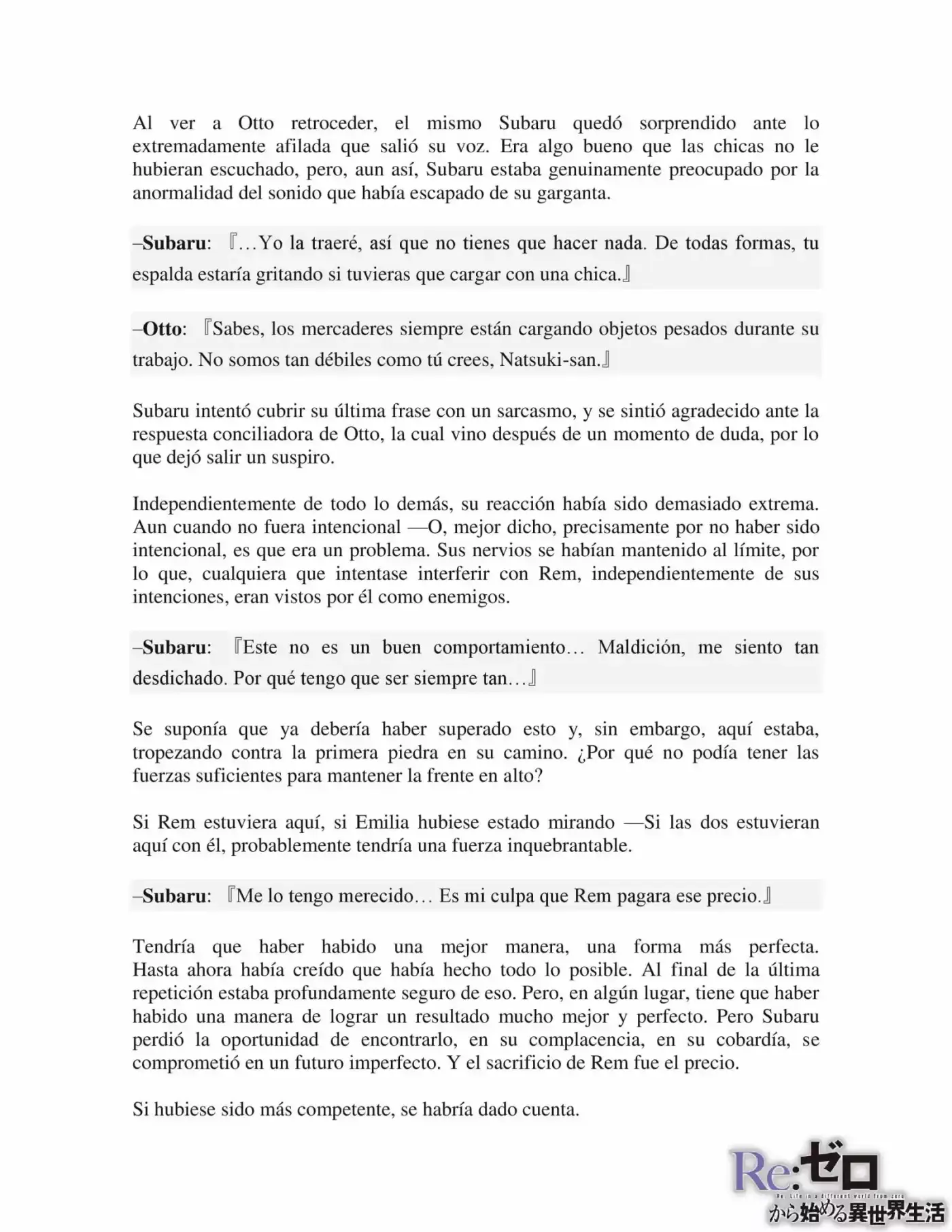 Re:Zero Kara Hajimeru Isekai Seikatsu (Novela) - Capítulo 5 - Página 14 - LectorTMOo
