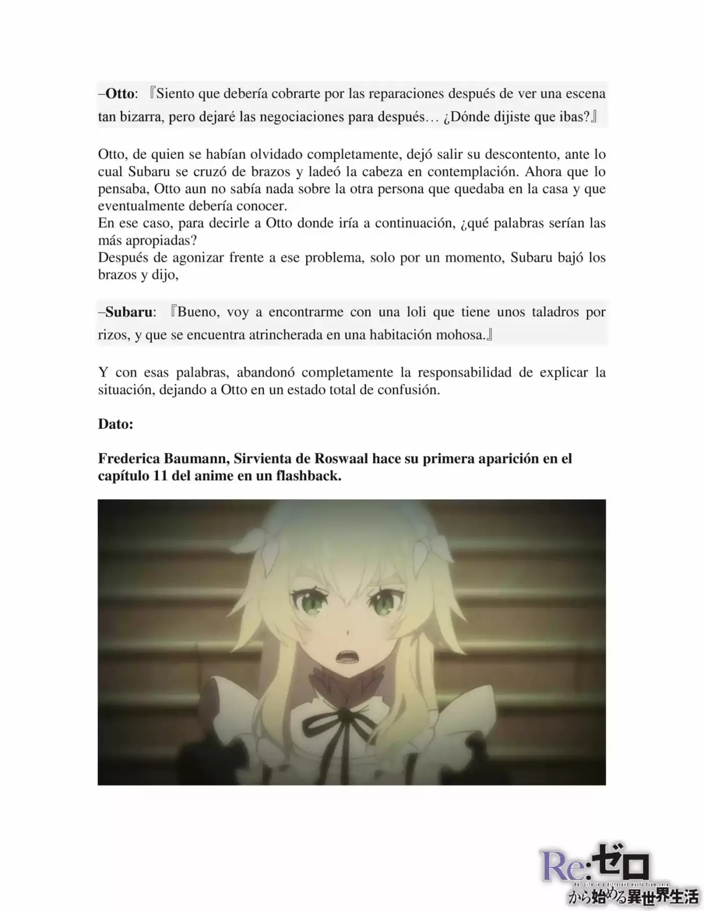 Re:Zero Kara Hajimeru Isekai Seikatsu (Novela) - Capítulo 5 - Página 20 - LectorTMOo