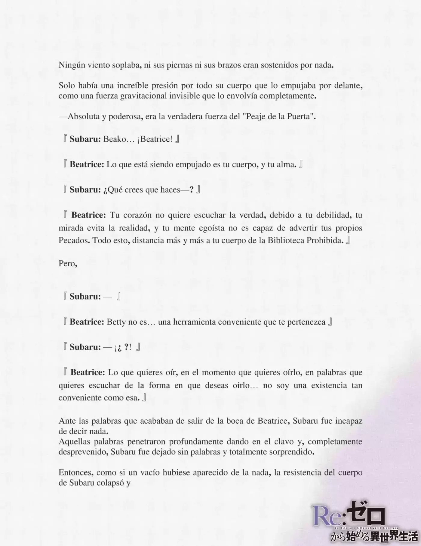 Re:Zero Kara Hajimeru Isekai Seikatsu (Novela) - Capítulo 6 - Página 17 - LectorTMOo