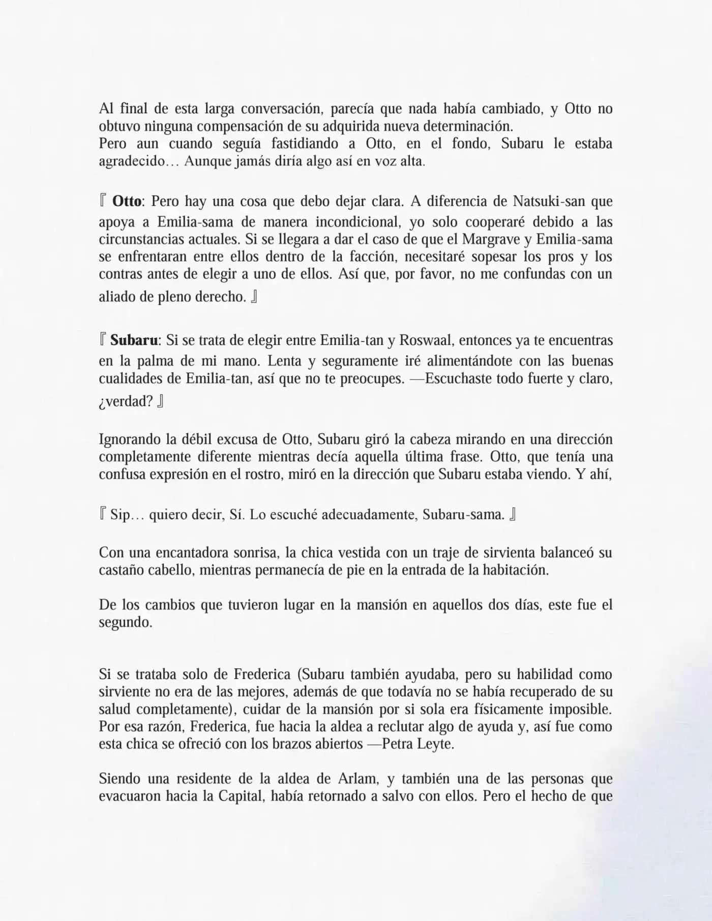 Re:Zero Kara Hajimeru Isekai Seikatsu (Novela) - Capítulo 9 - Página 12 - LectorTMOo