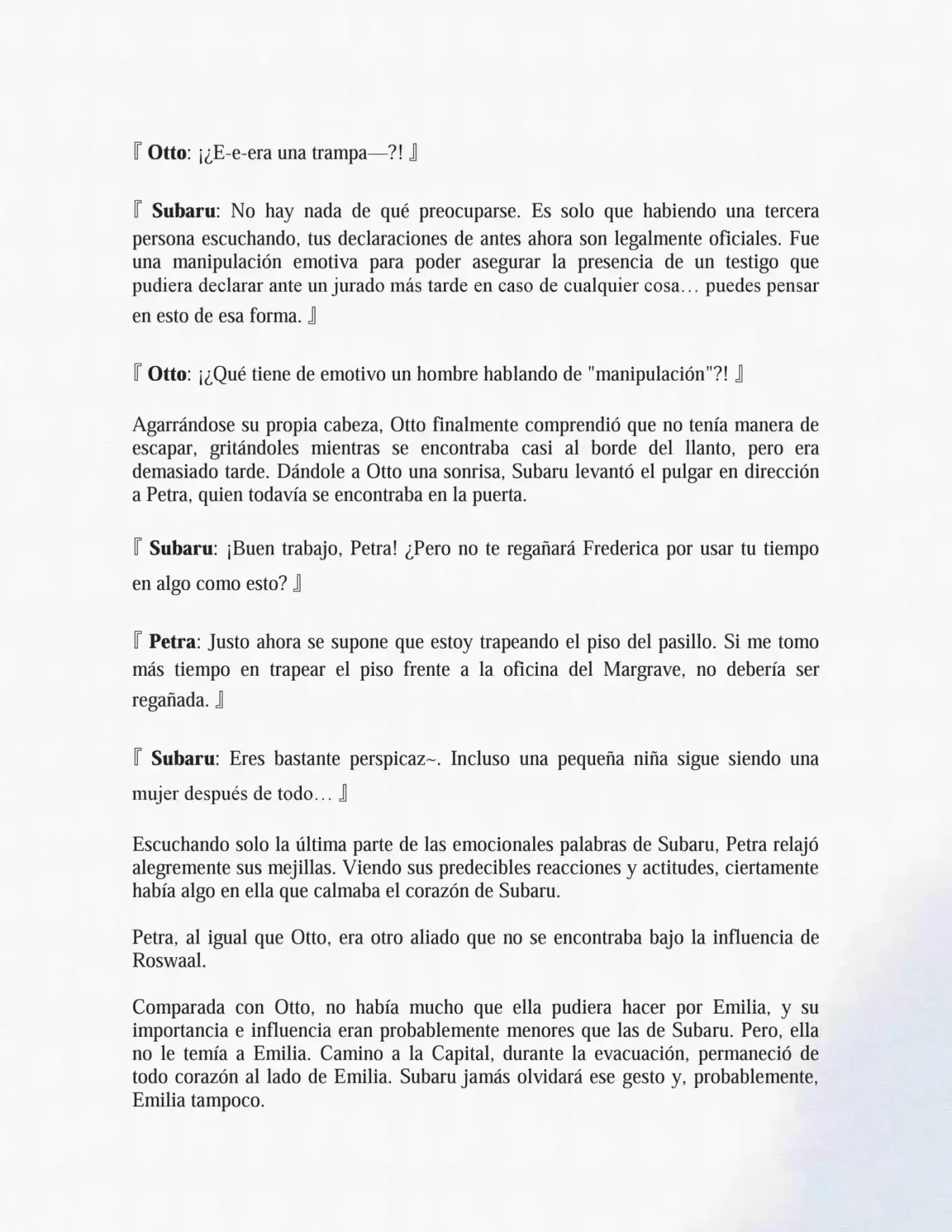 Re:Zero Kara Hajimeru Isekai Seikatsu (Novela) - Capítulo 9 - Página 14 - LectorTMOo