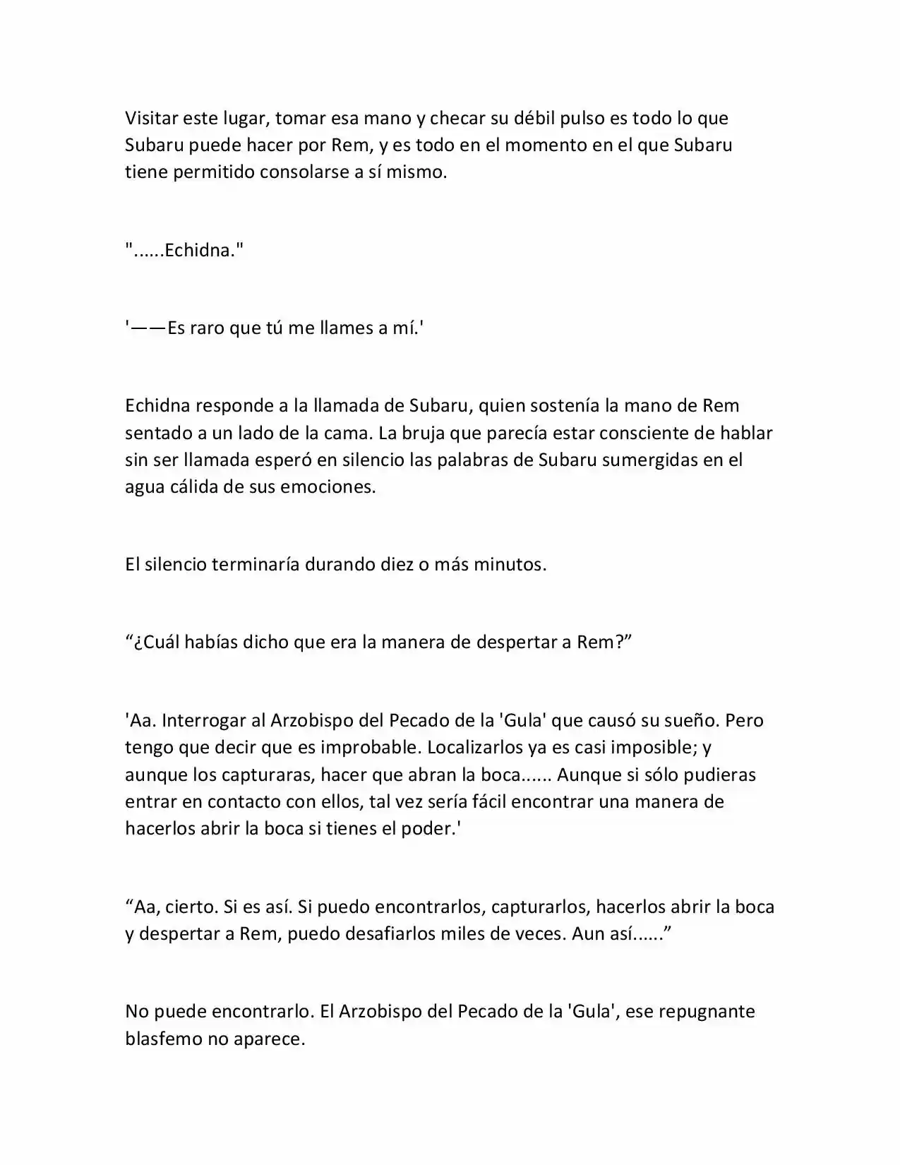 Re: Zero Kasaneru (What If) (Novela) - Capítulo 7 - Página 5 - LectorTMOo