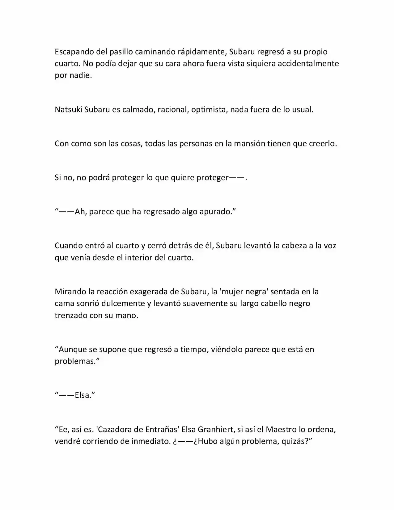 Re: Zero Kasaneru (What If) (Novela) - Capítulo 9 - Página 7 - LectorTMOo