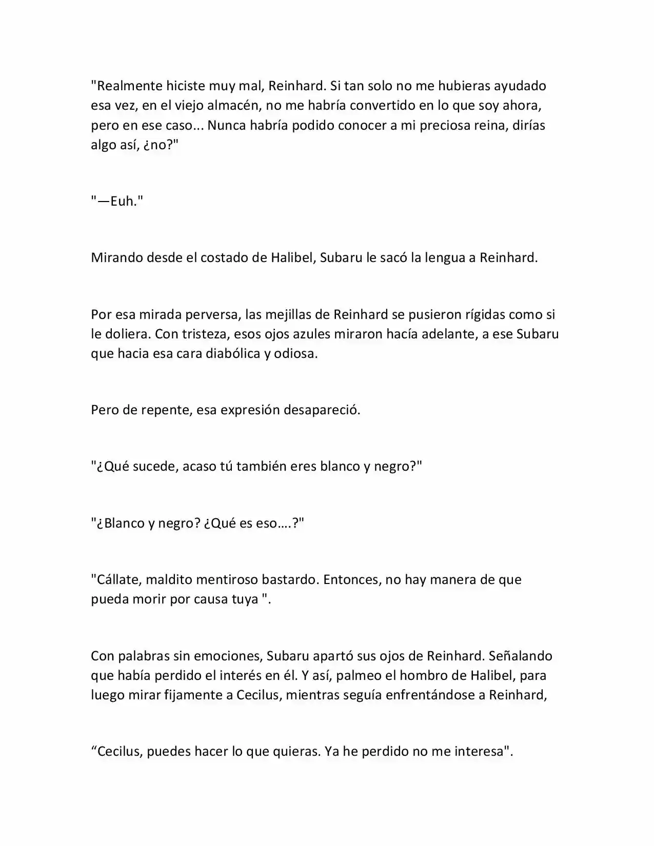 Re: Zero Oboreru (What If) (Novela) - Capítulo 11 - Página 4 - LectorTMOo
