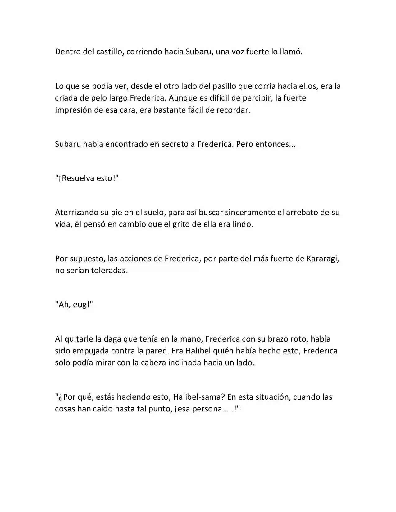 Re: Zero Oboreru (What If) (Novela) - Capítulo 13 - Página 6 - LectorTMOo