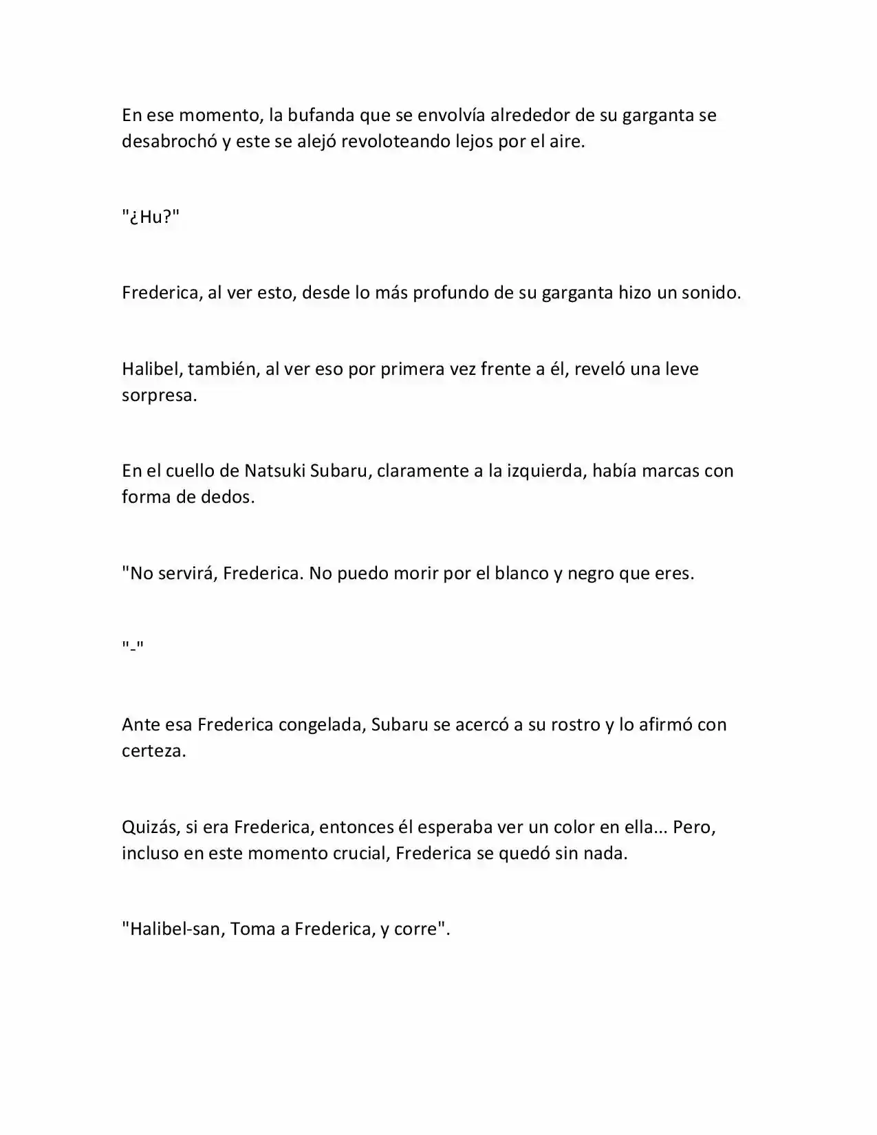 Re: Zero Oboreru (What If) (Novela) - Capítulo 13 - Página 8 - LectorTMOo