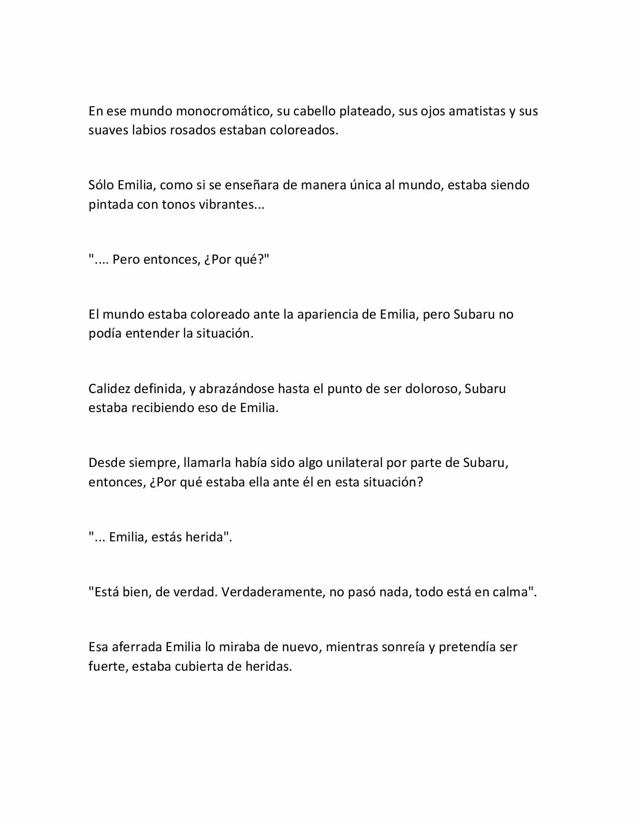 Re: Zero Oboreru (What If) (Novela) - Capítulo 15 - Página 4 - LectorTMOo