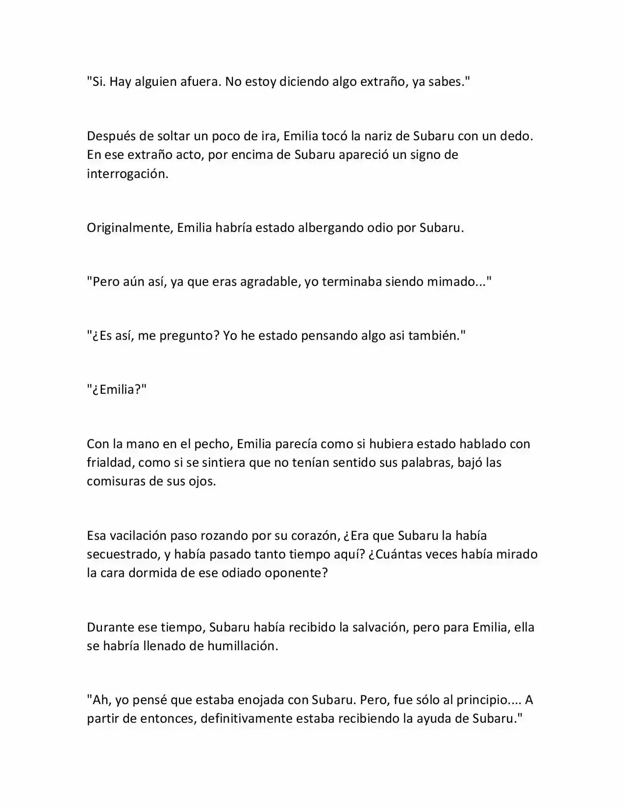 Re: Zero Oboreru (What If) (Novela) - Capítulo 15 - Página 6 - LectorTMOo