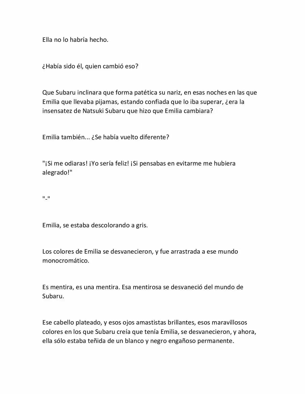 Re: Zero Oboreru (What If) (Novela) - Capítulo 15 - Página 14 - LectorTMOo