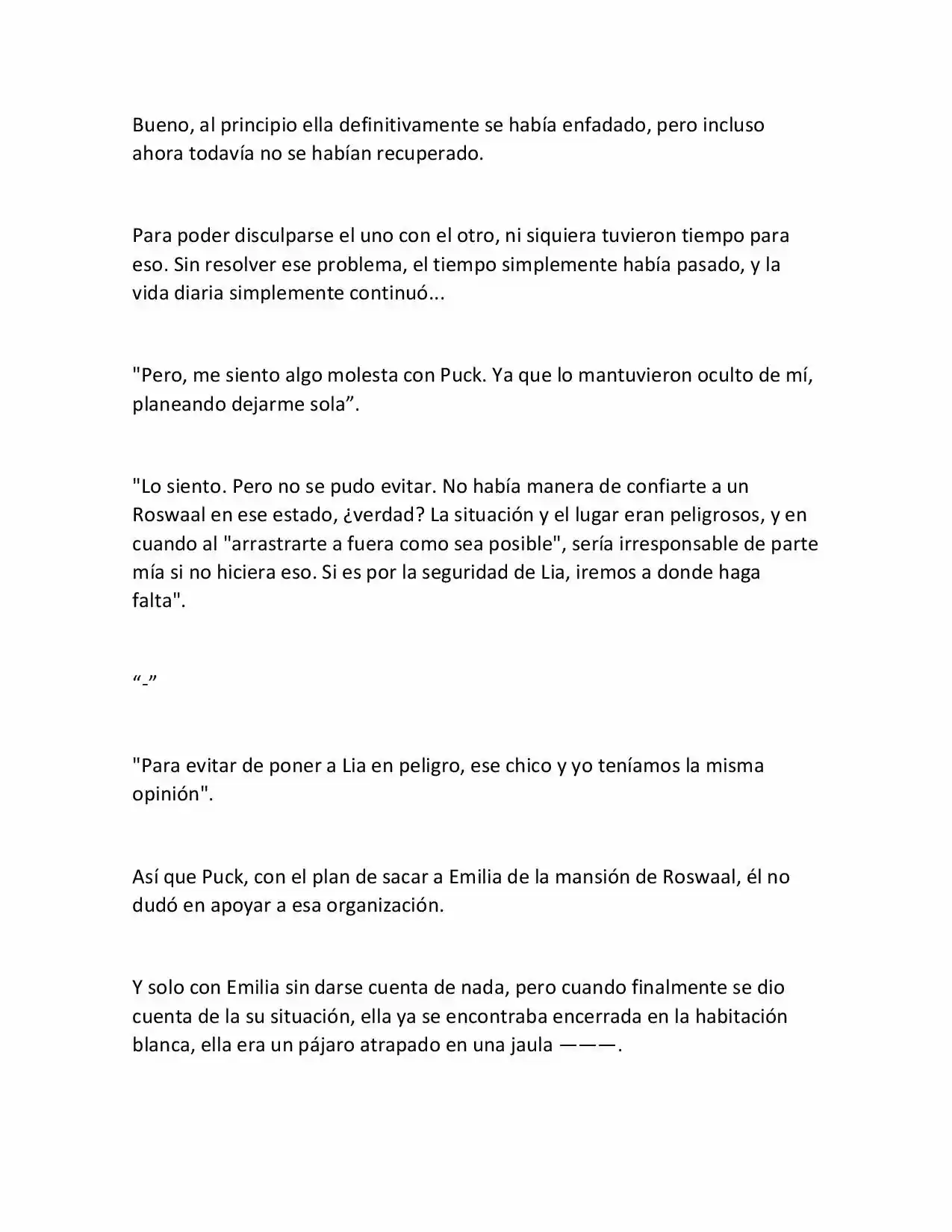 Re: Zero Oboreru (What If) (Novela) - Capítulo 7 - Página 4 - LectorTMOo