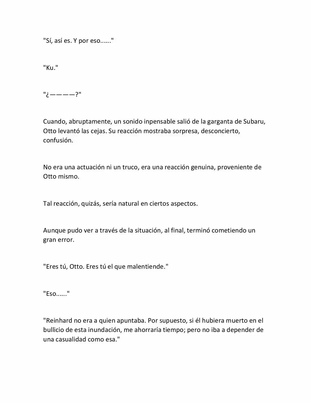 Re:Zero Tsugihagu (What If) (Novela) - Capítulo 16 - Página 6 - LectorTMOo