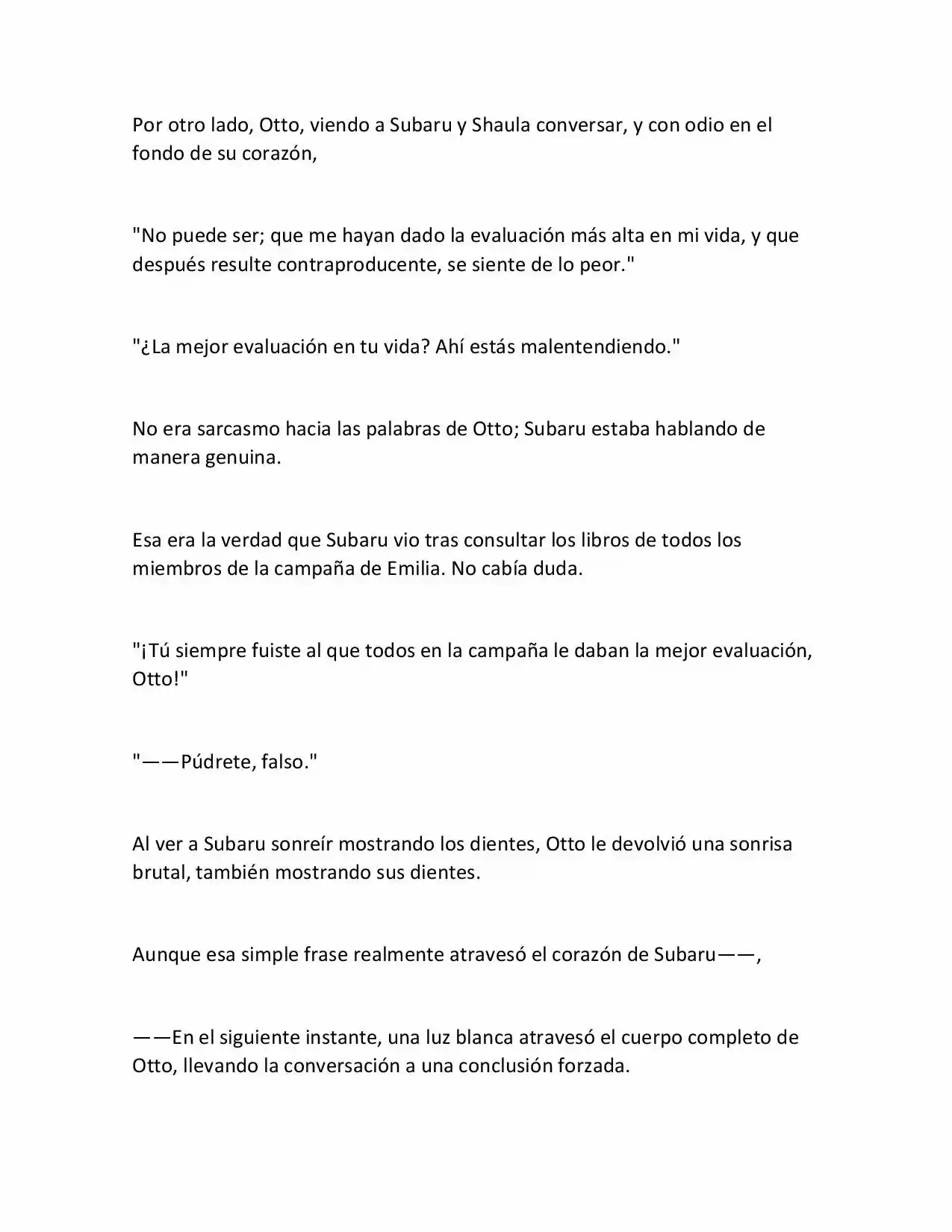 Re:Zero Tsugihagu (What If) (Novela) - Capítulo 16 - Página 14 - LectorTMOo